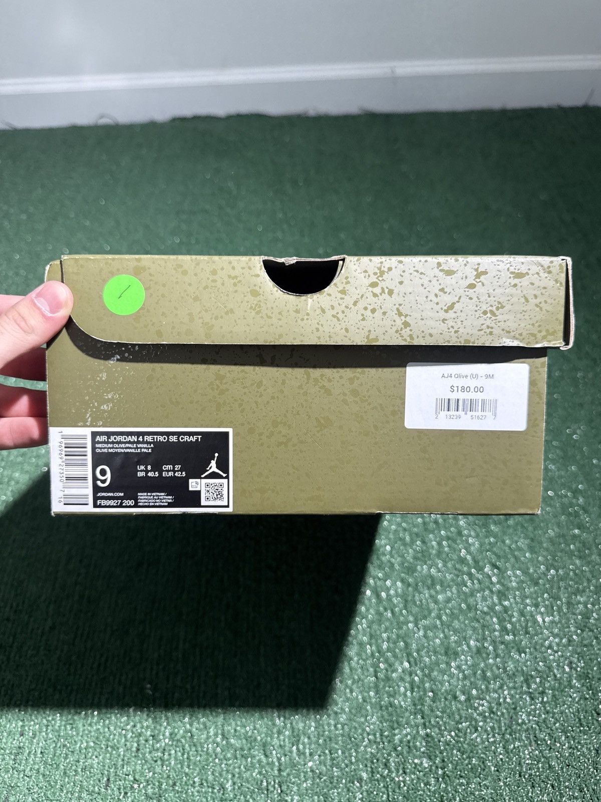 Jordan Brand Jordan 4 craft medium olive Size US 9 / EU 42 - 7 Thumbnail