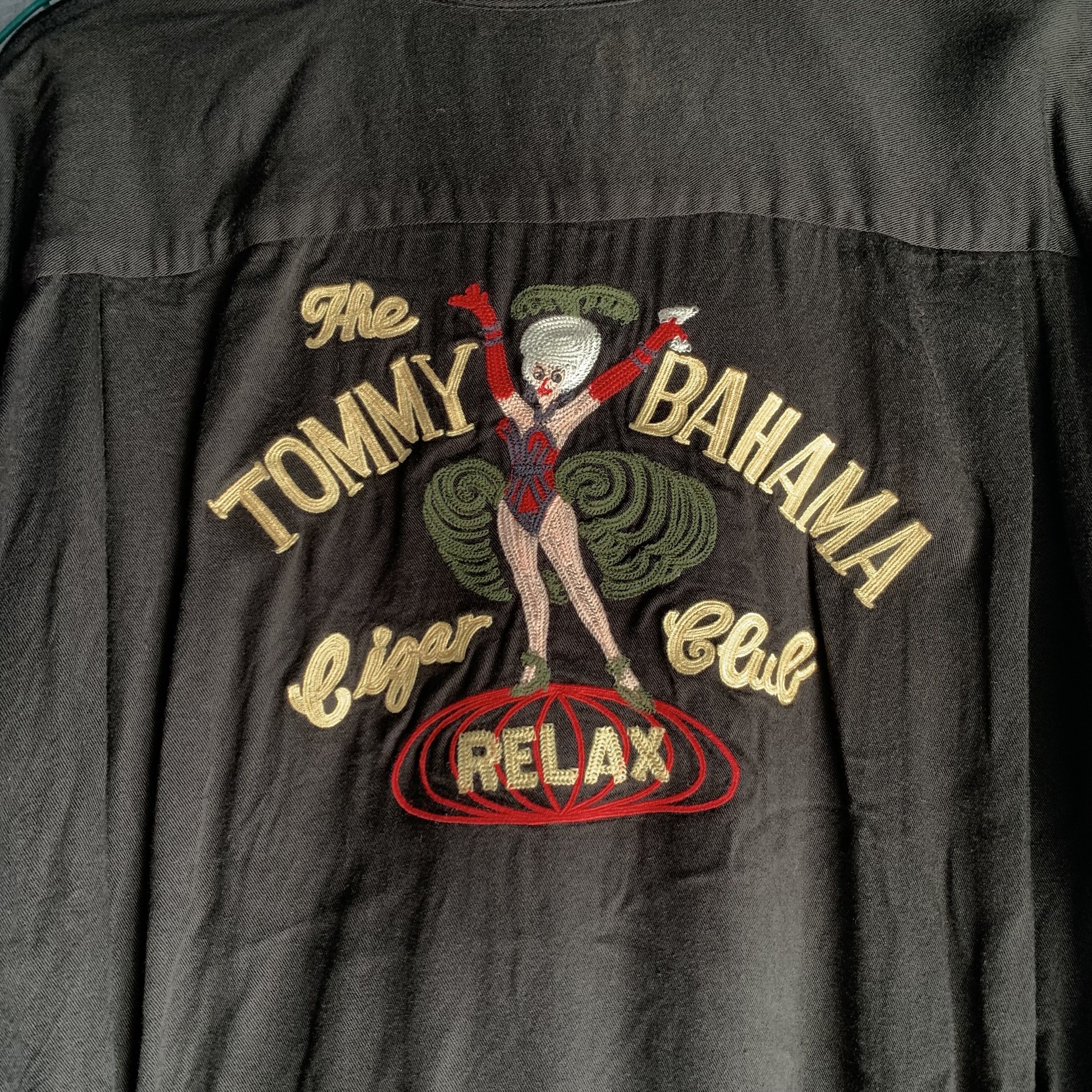 Tommy Bahama Tommy Bahamas Shirt Button Up Mens's Size M Black Cigar Club Size US M / EU 48-50 / 2 - 6 Thumbnail