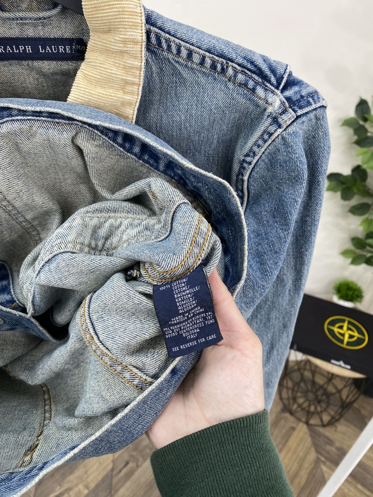 Ralph Lauren Vintage Ralph Lauren Polo Womens Denim Jacket Size M / US 6-8 / IT 42-44 - 8 Thumbnail