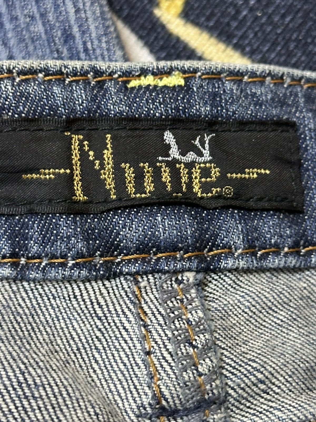 Vintage Vintage Distressed Nuve Faded Wash Flare Style Size US 28 / EU 44 - 9 Thumbnail