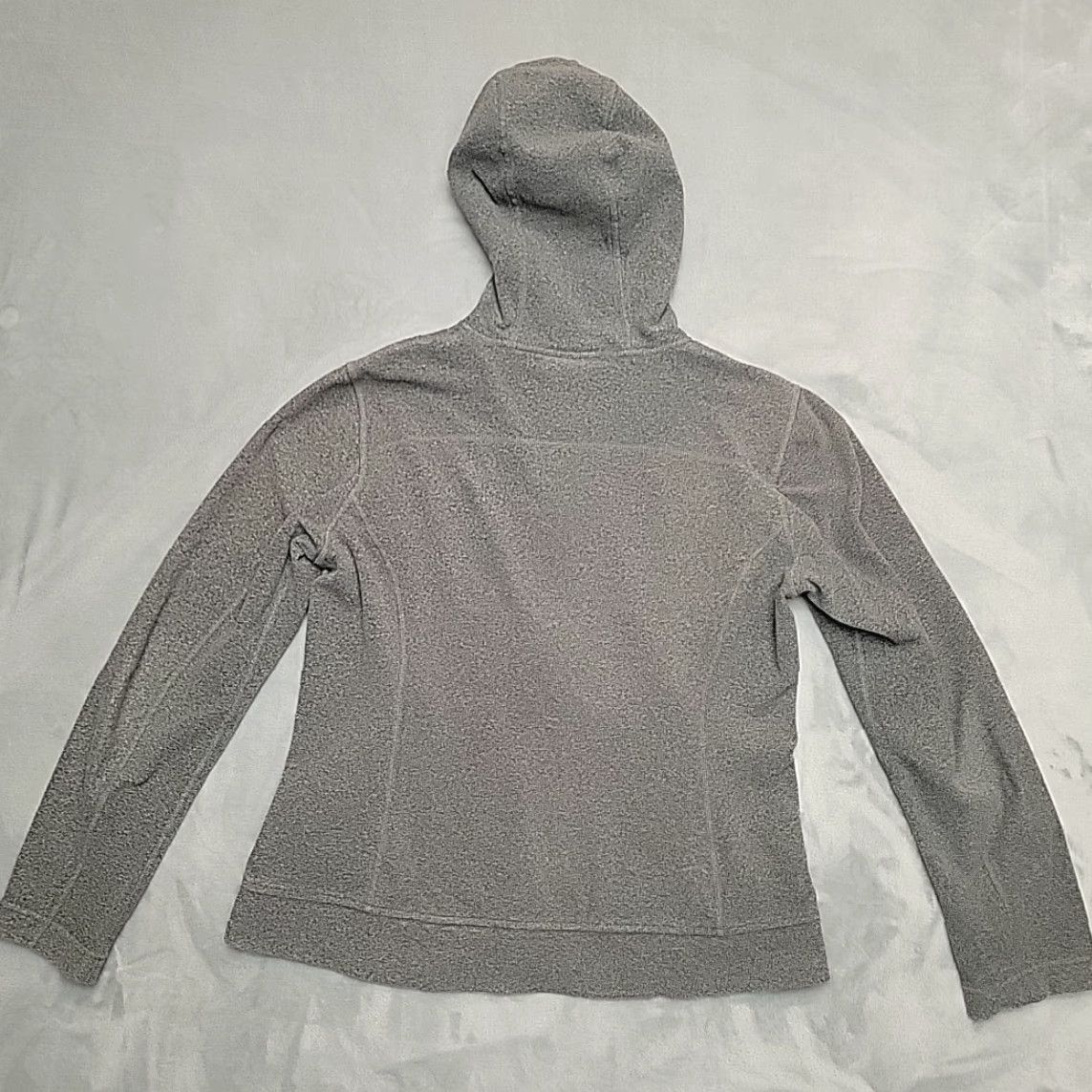 Vintage REI Co Op Fleece Jacket Women S Gray Full Zip 100% Polyester Fleece Hoodie Jacket Size S / US 4 / IT 40 - 5 Thumbnail