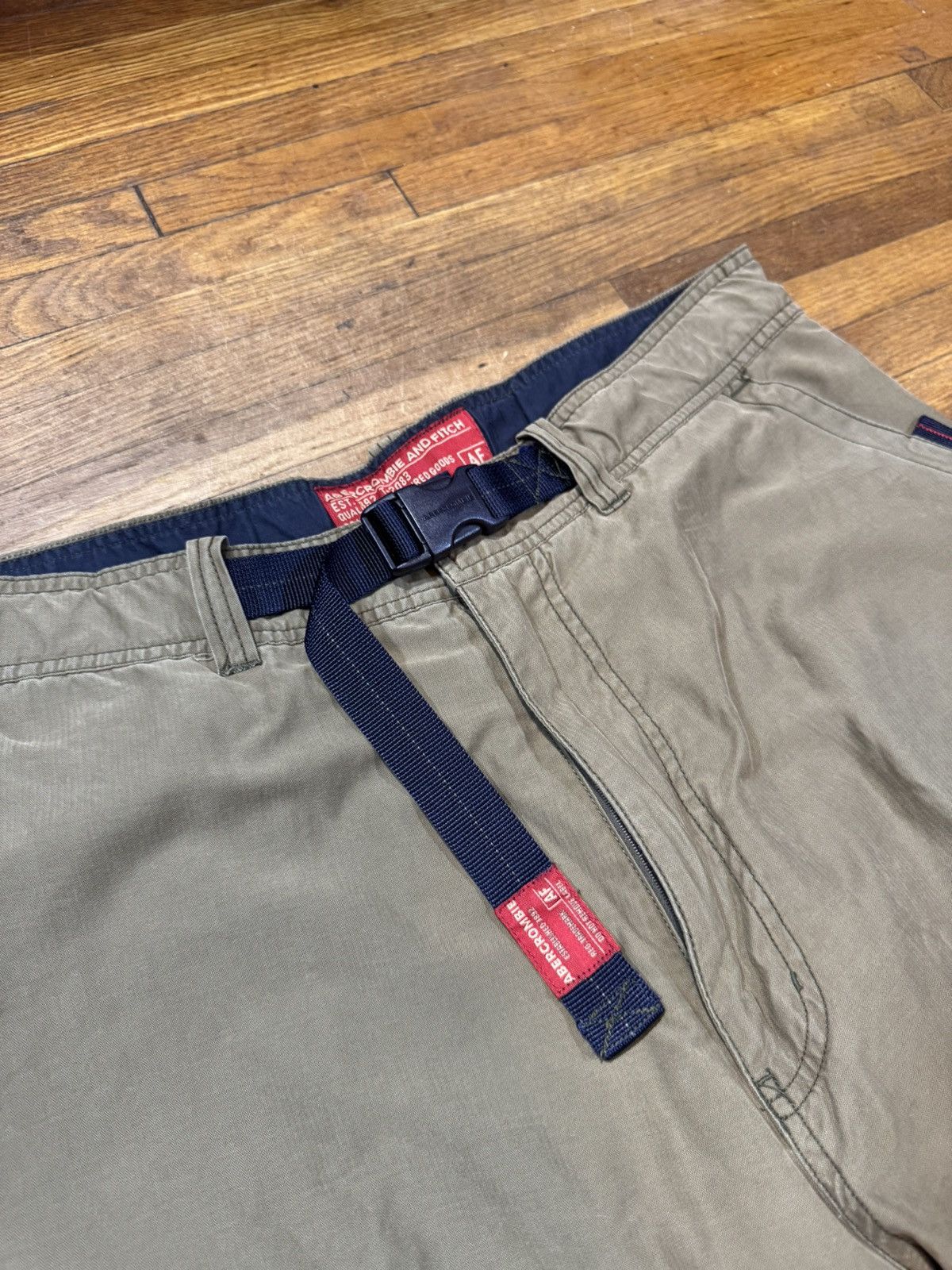 Abercrombie & Fitch Vintage Abercrombie & Fitch Baggy Cargo Pants Size US 36 / EU 52 - 8 Thumbnail
