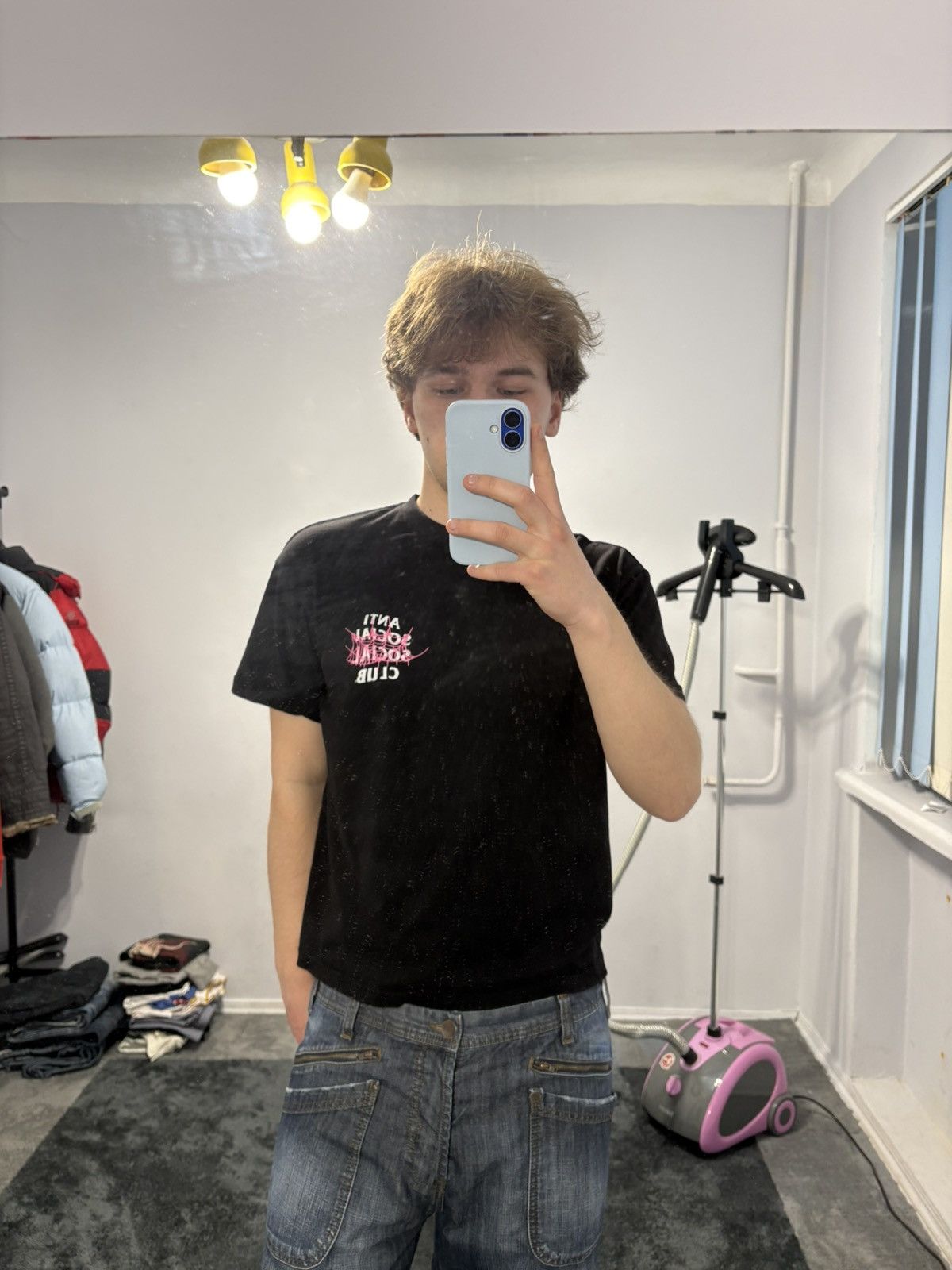 Anti Social Social Club Anti Social Social Club ASSC Spyder Net Big Logo Tee Size US M / EU 48-50 / 2 - 5 Thumbnail