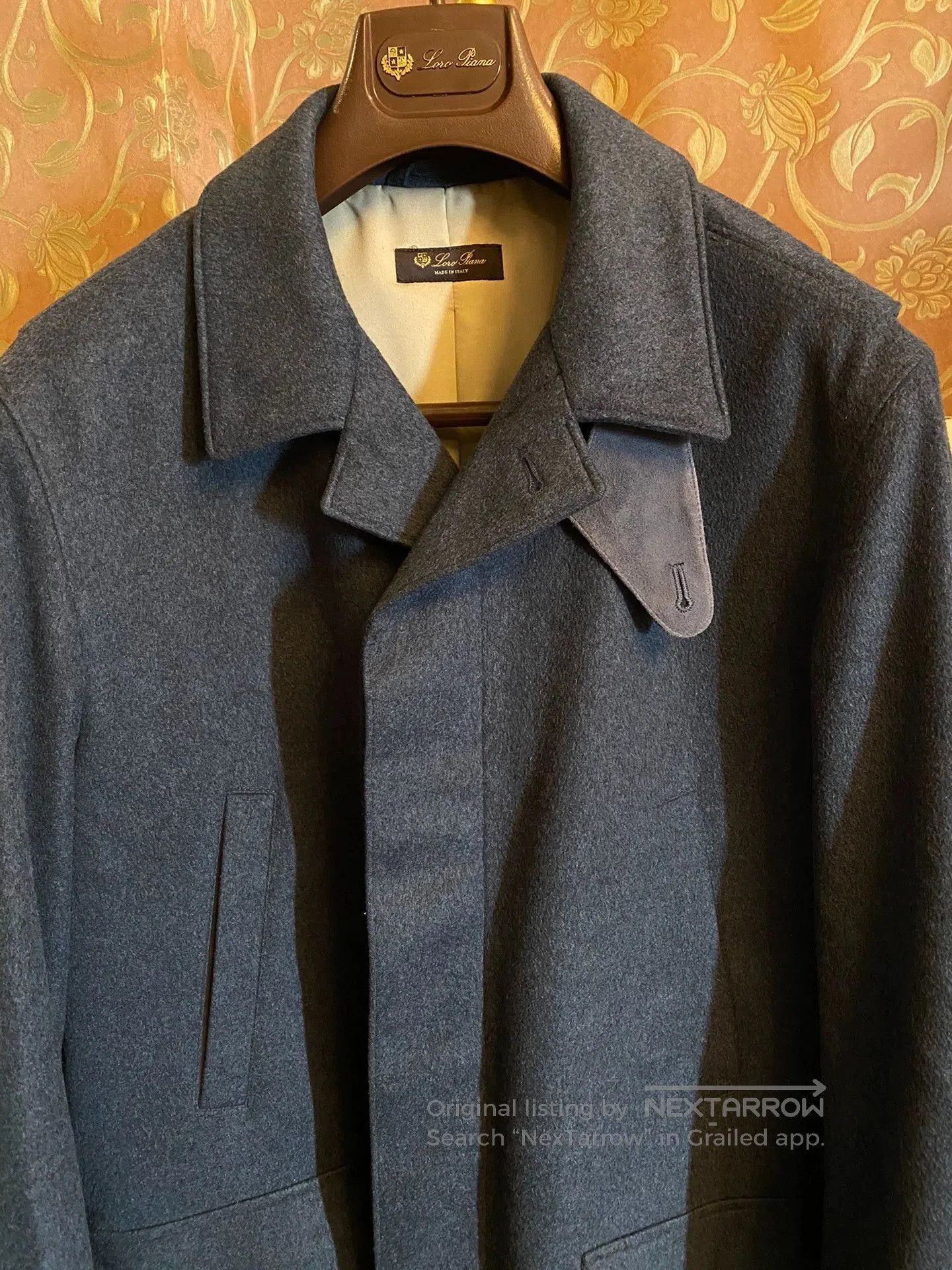 Loro Piana Black Wool Blend Heavy Coat Size L. Size US L / EU 52-54 / 3 - 2 Thumbnail