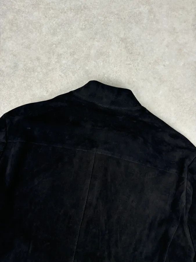 Emporio Armani SS2016 Emporio Armani Black Suede Leather Jacket Size US M / EU 48-50 / 2 - 6 Thumbnail