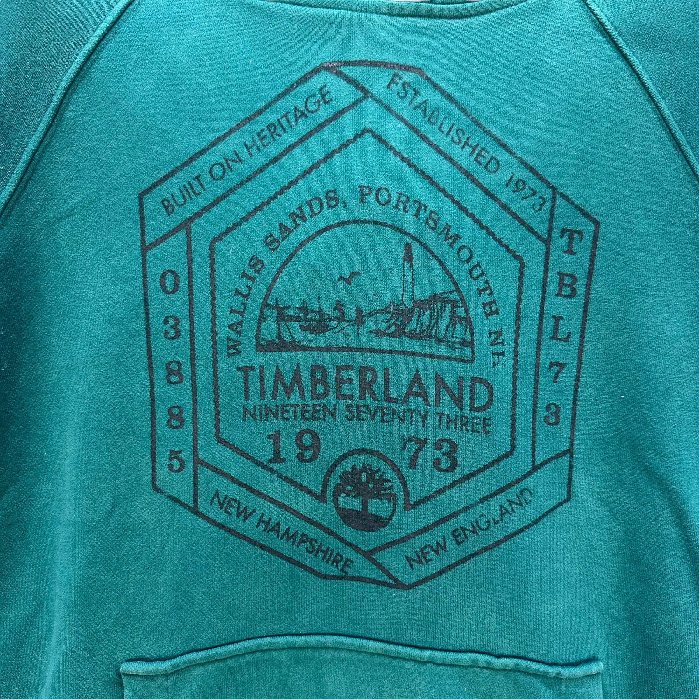 Timberland TIMBERLAND EARTHKEEPERS BIG LOGO PULLOVER HOODIES #8488-011 Size US XL / EU 56 / 4 - 3 Thumbnail