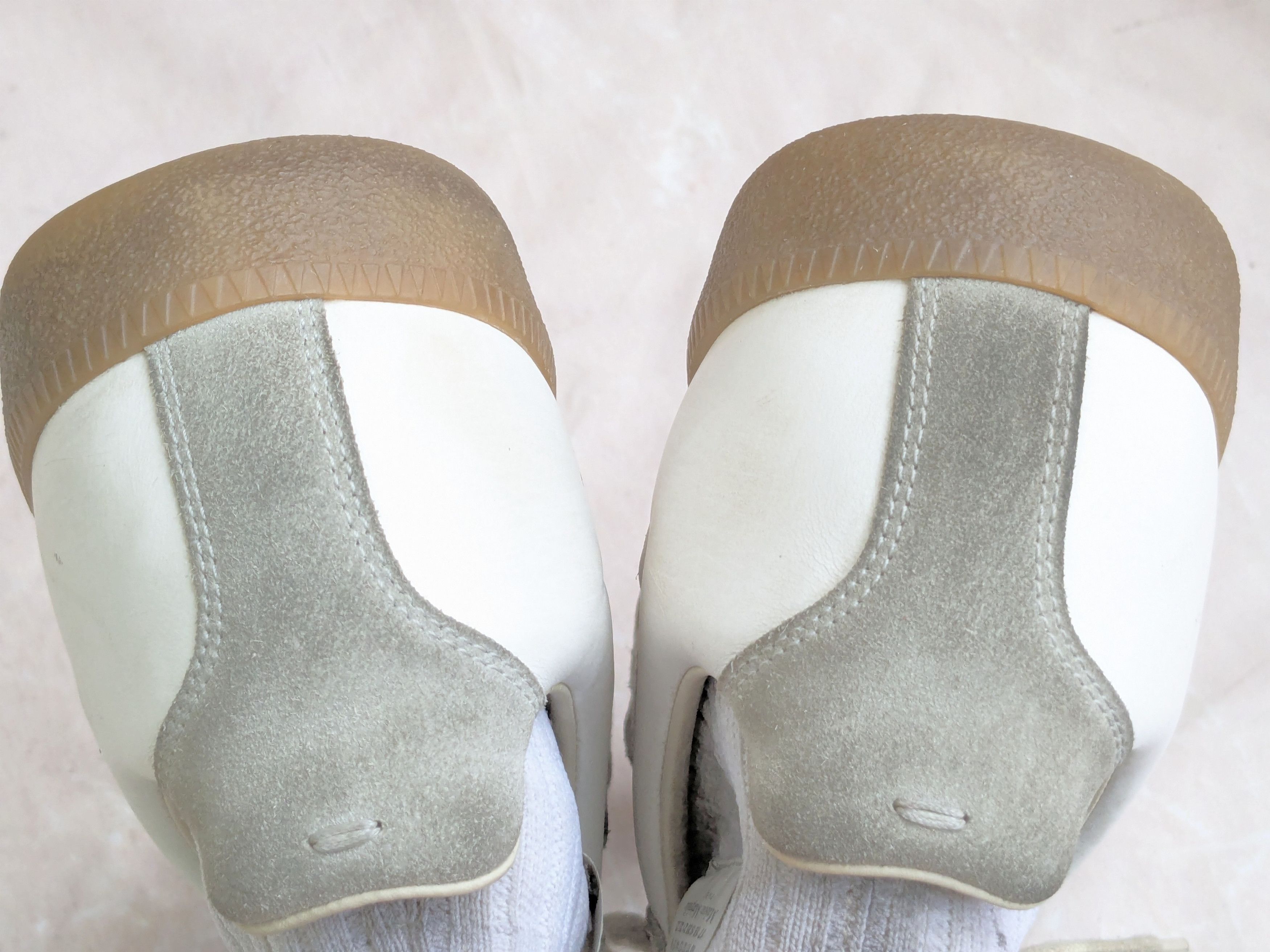 Maison Margiela Maison Margiela GAT Replica White Gray Sock 13 46 Size US 13 / EU 46 - 17 Thumbnail