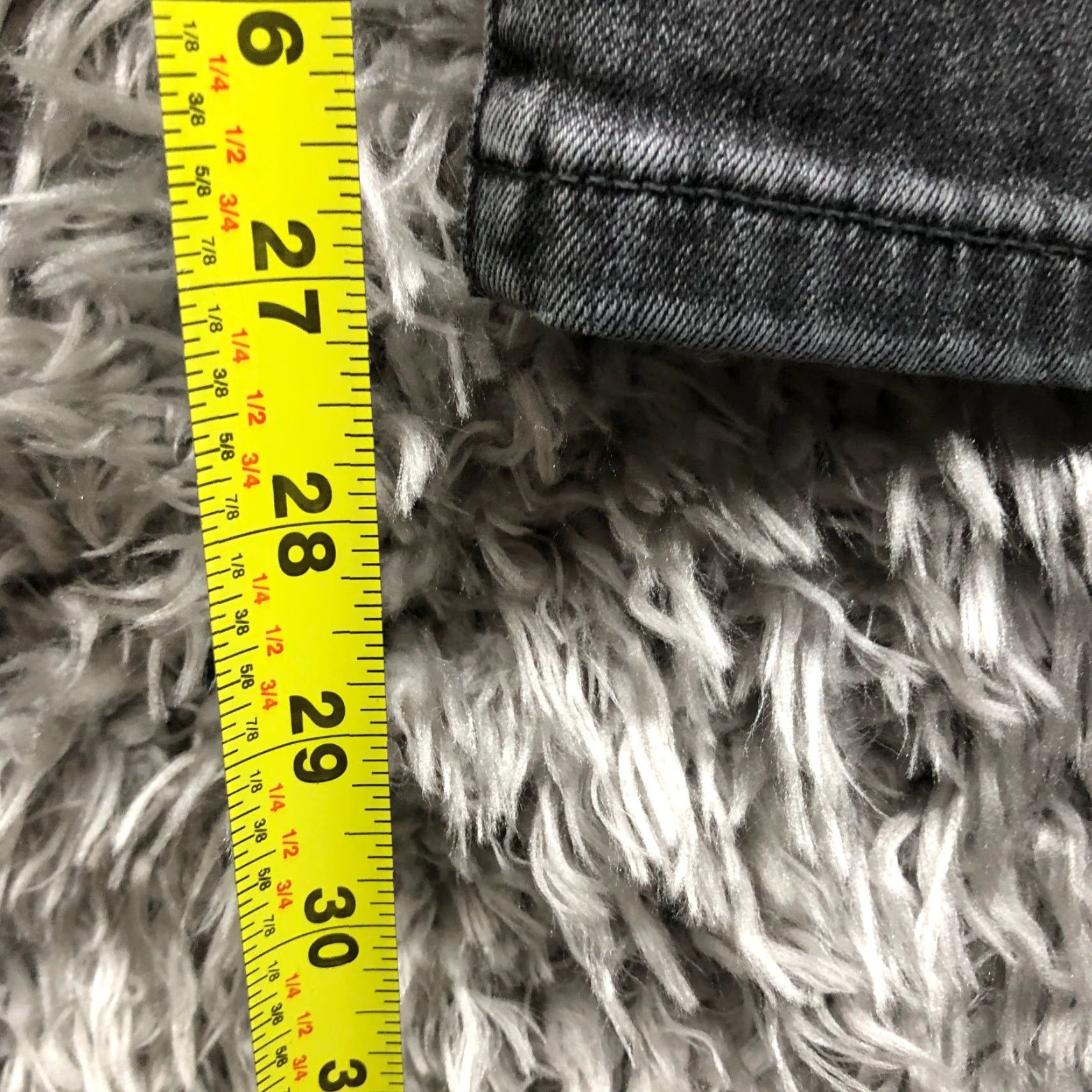 Vintage Vera Wang Jeans Size 14 Womens Mid Rise Dark Wash Gray Denim Skinny Size 36" / US 14 / IT 50 - 3 Thumbnail