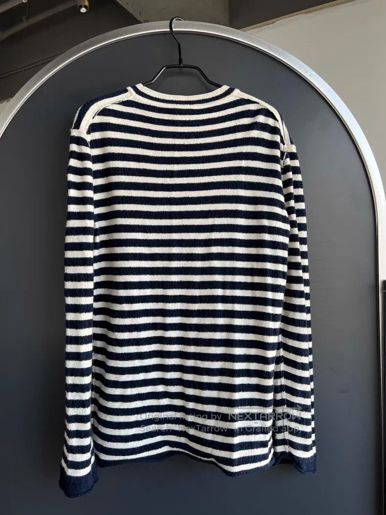 The Row The Row Blue and white striped cuffed sweater Size XS / US 0-2 / IT 36-38 - 4 Thumbnail