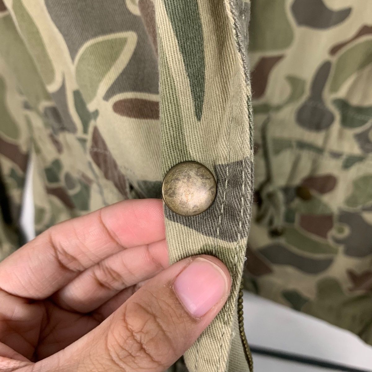 Japanese Brand LIFE IN PROGRESS Four Pocket Camo Chore Jacket #1575-C70 Size US S / EU 44-46 / 1 - 15 Thumbnail
