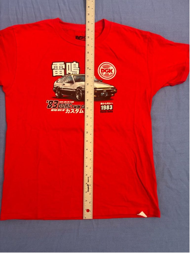 DGK Men's DGK Graphic T-shirt Size L Red Size US L / EU 52-54 / 3 - 4 Thumbnail