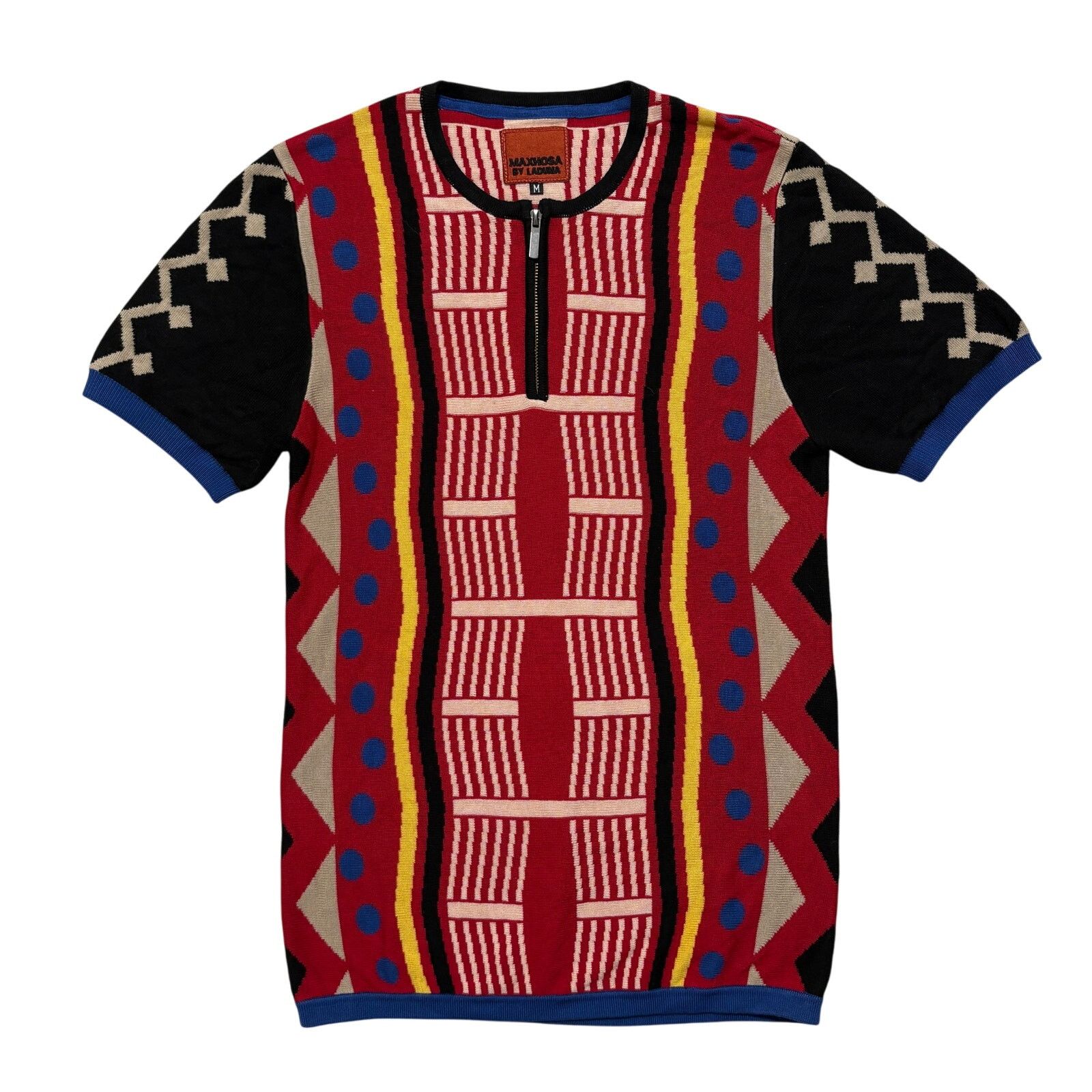 Other Maxhosa by Laduma Knit Multicolor Tunic Top M Size M / US 6-8 / IT 42-44 - 1 Thumbnail