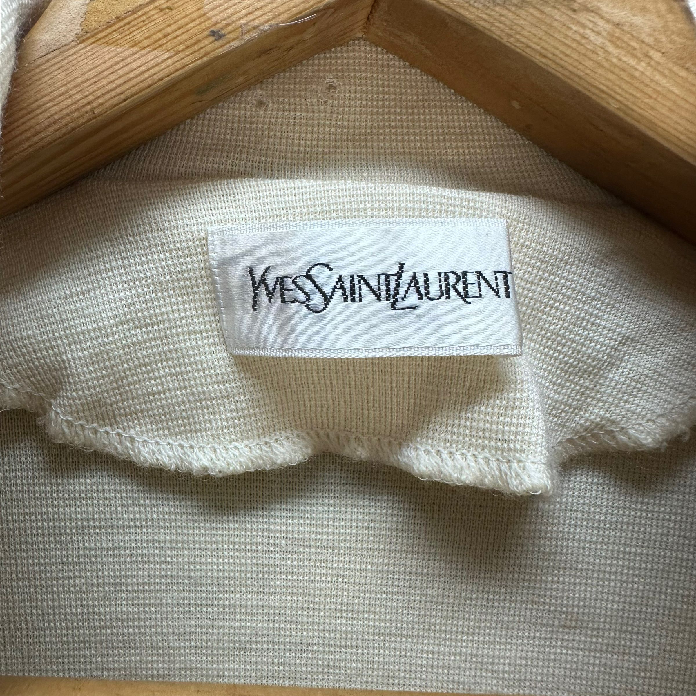 Yves Saint Laurent YVES SAINT LAURENT LONG COAT JACKET #8533-013 Size M / US 6-8 / IT 42-44 - 7 Thumbnail