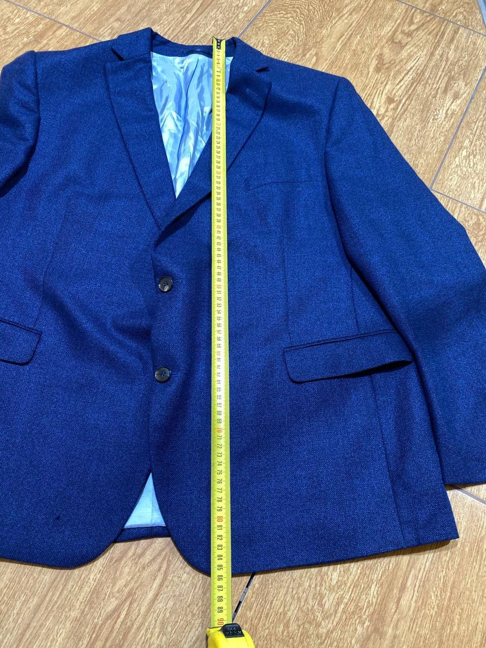 Loro Piana Tom Rusborg Ing Loro Piana Men’s Navy Blue Blazer Jacke Size 52S - 15 Thumbnail