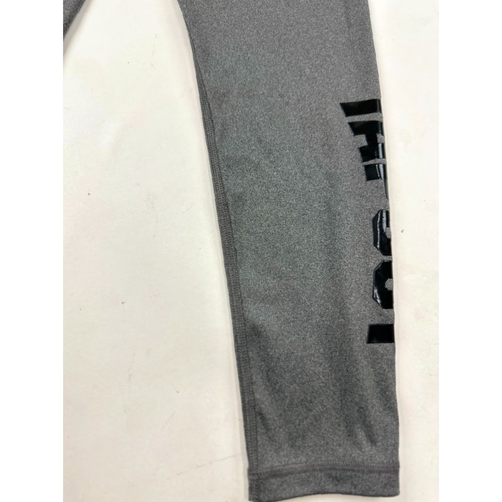 Tapout Tapout Leggings Womens Medium Gray Stretch Active Yoga Gym Workout High Waisted Size 32" / US 10 / IT 46 - 7 Thumbnail