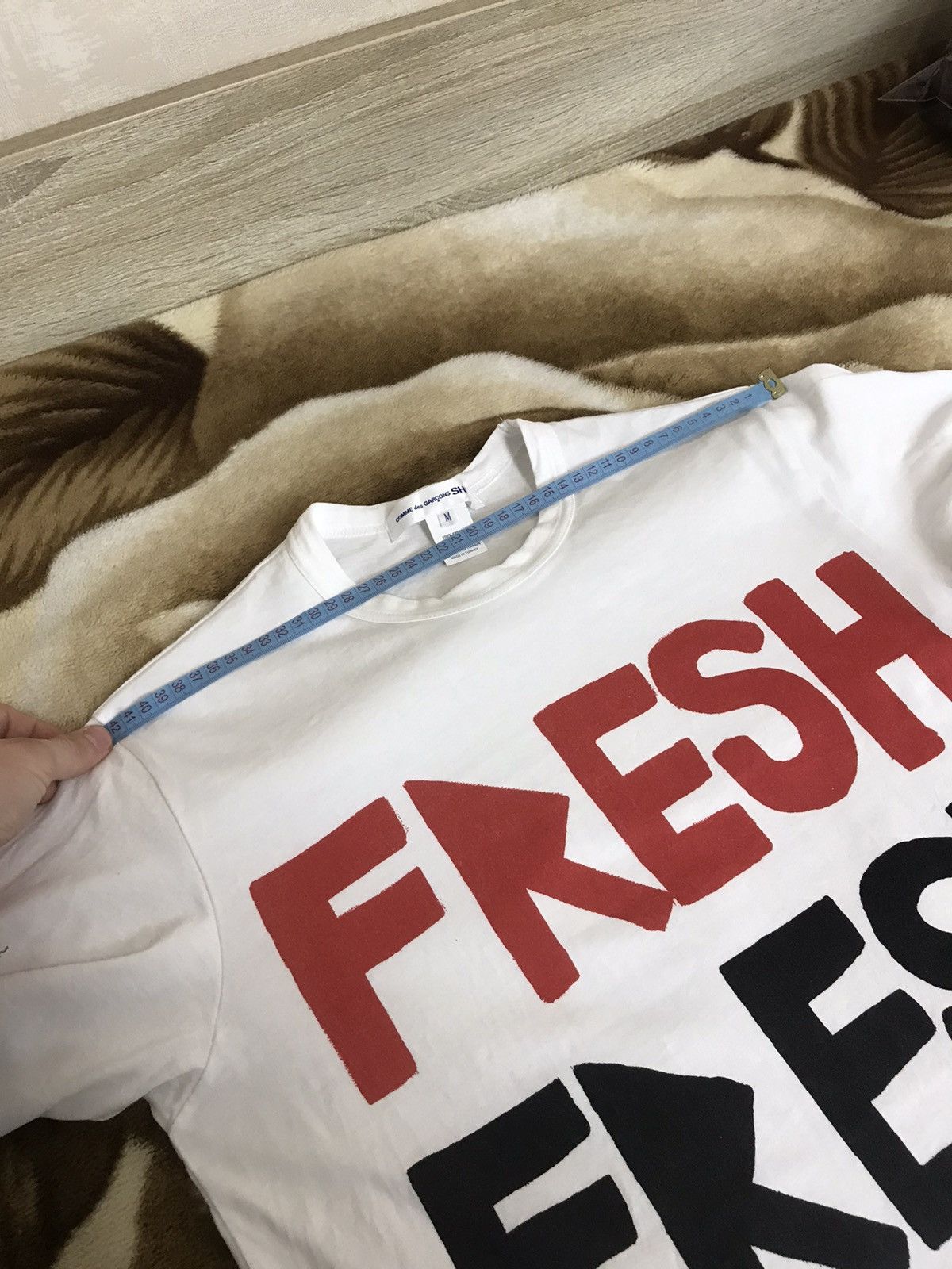 Comme des Garcons × Comme des Garcons SHIRT × Vintage 🔥 Vintage Comme Des Garcons Shirt Fresh Tee Graphic Y2K Size US M / EU 48-50 / 2 - 13 Thumbnail