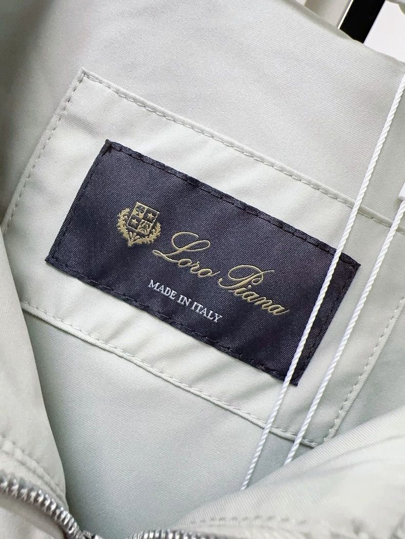 Loro Piana LORO PIANA Windproof and rainproof jacket, sage green Size M / US 6-8 / IT 42-44 - 4 Thumbnail