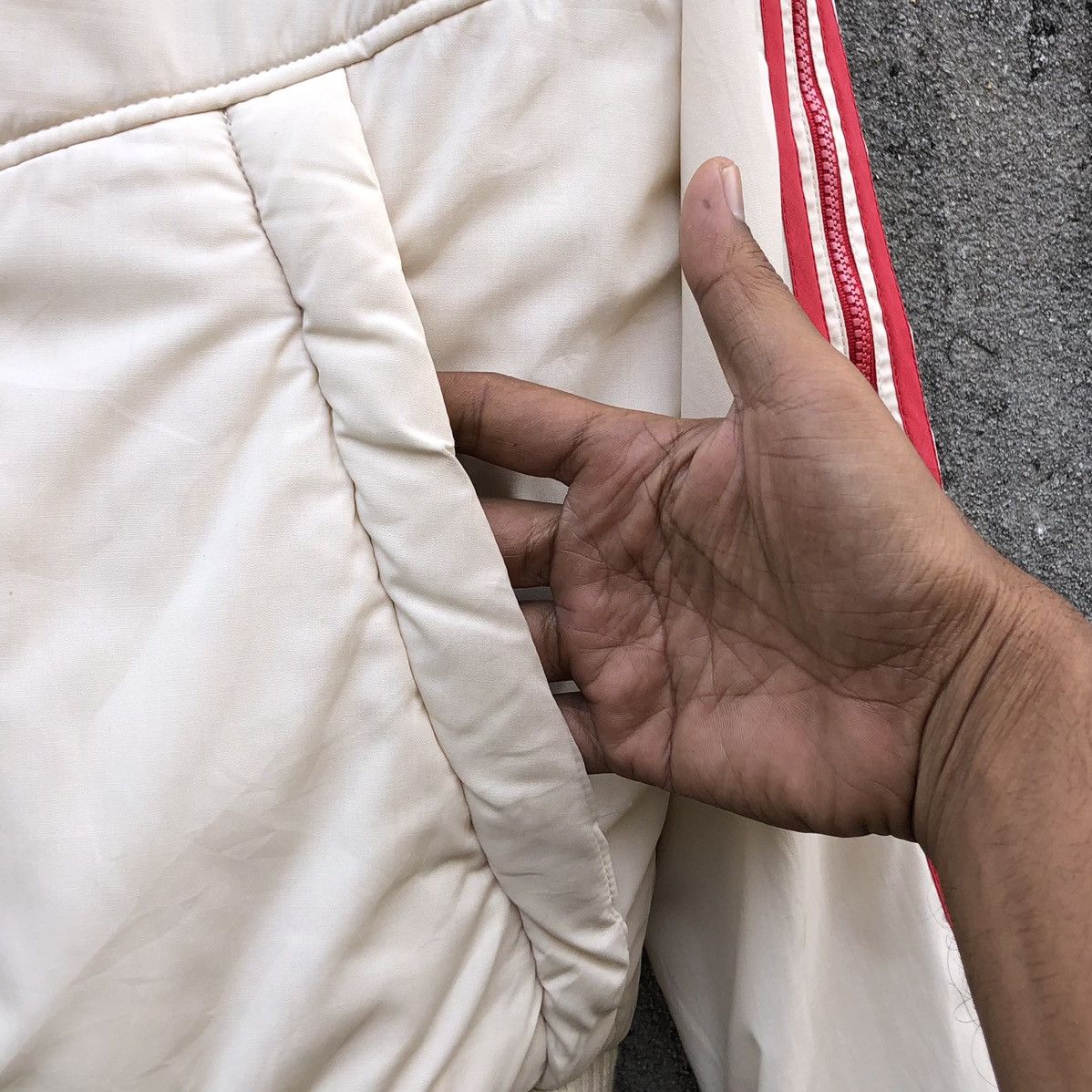 Adidas VTG 80s Adidas Descente Trefoil PufferJacket Pull in Sleeves Size US M / EU 48-50 / 2 - 9 Thumbnail
