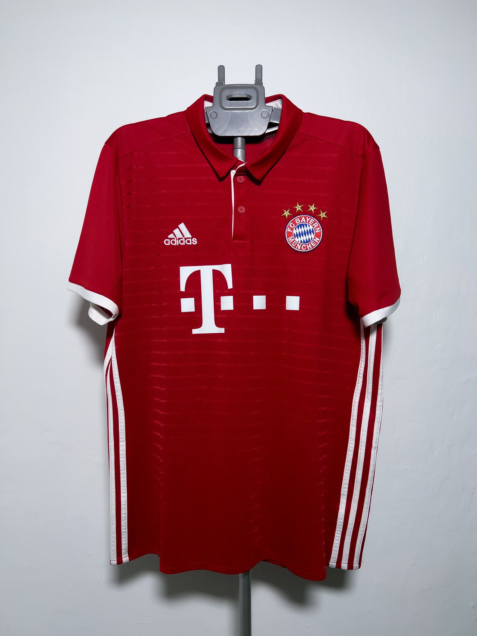 Adidas Adidas Bayern Munich 2016-2017 Home Jersey Size US L / EU 52-54 / 3 - 1 Thumbnail
