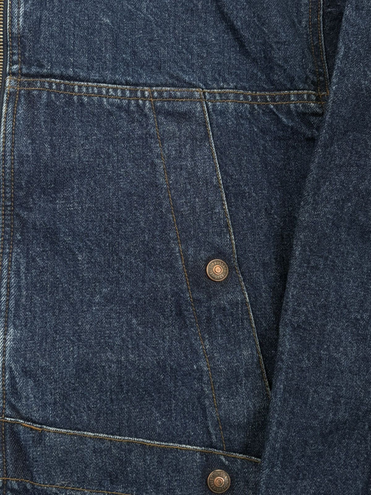 Levi's Vintage Clothing Levi’s Vintage 1980s Washed Denim Jacket Rare Item Full Zip Size US S / EU 44-46 / 1 - 9 Thumbnail