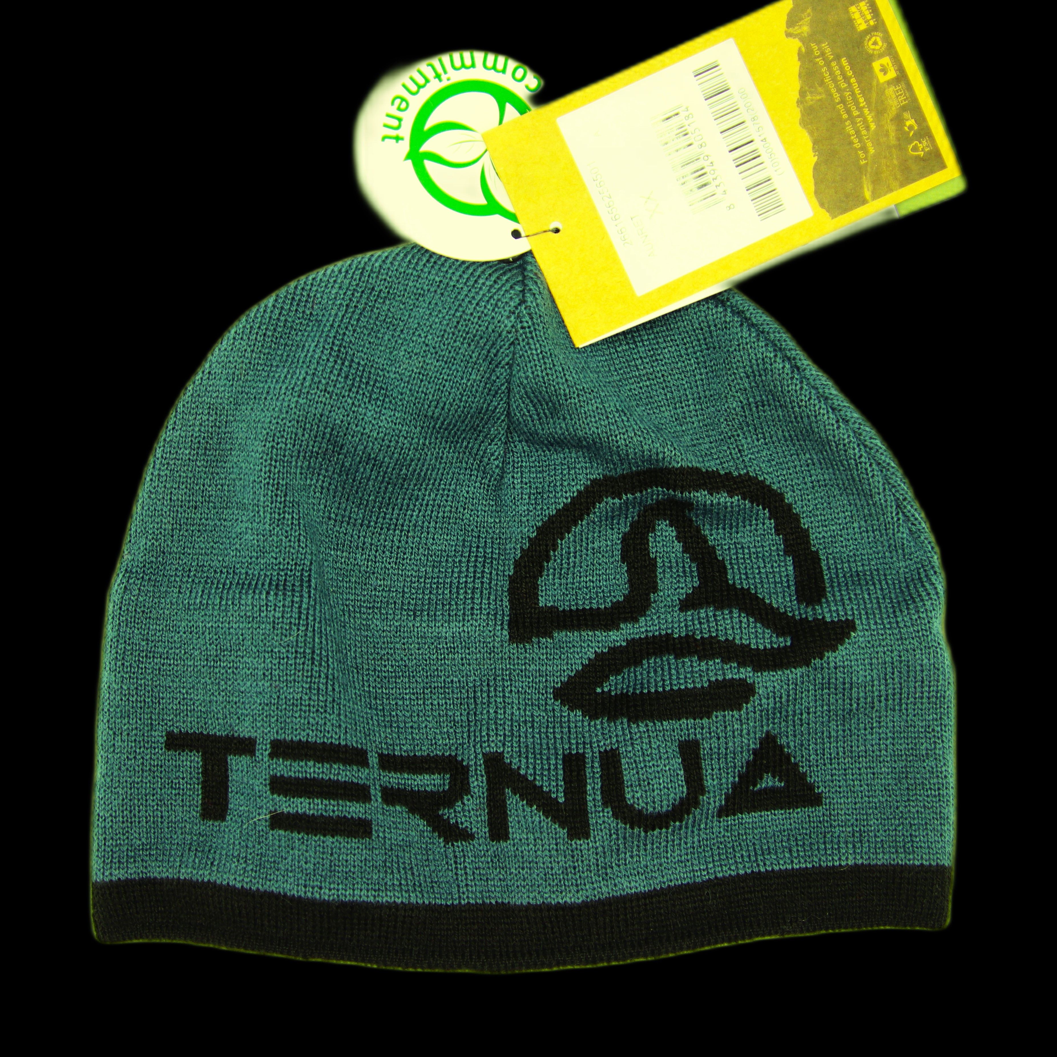 Other Ternua Aunret 50% Merino Beanie Blue Size ONE SIZE - 1 Thumbnail