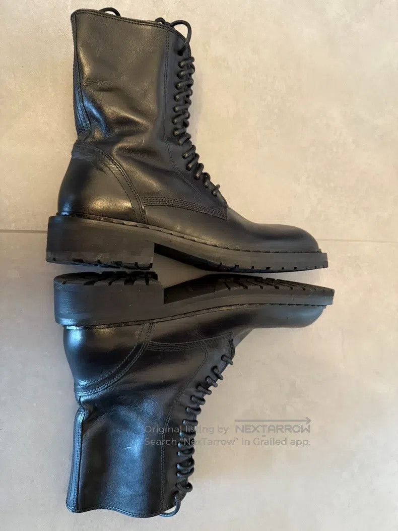 Ann Demeulemeester Ann Demeulemeester 37.5 black cowhide Martin boots Size US 7 / IT 37 - 4 Thumbnail