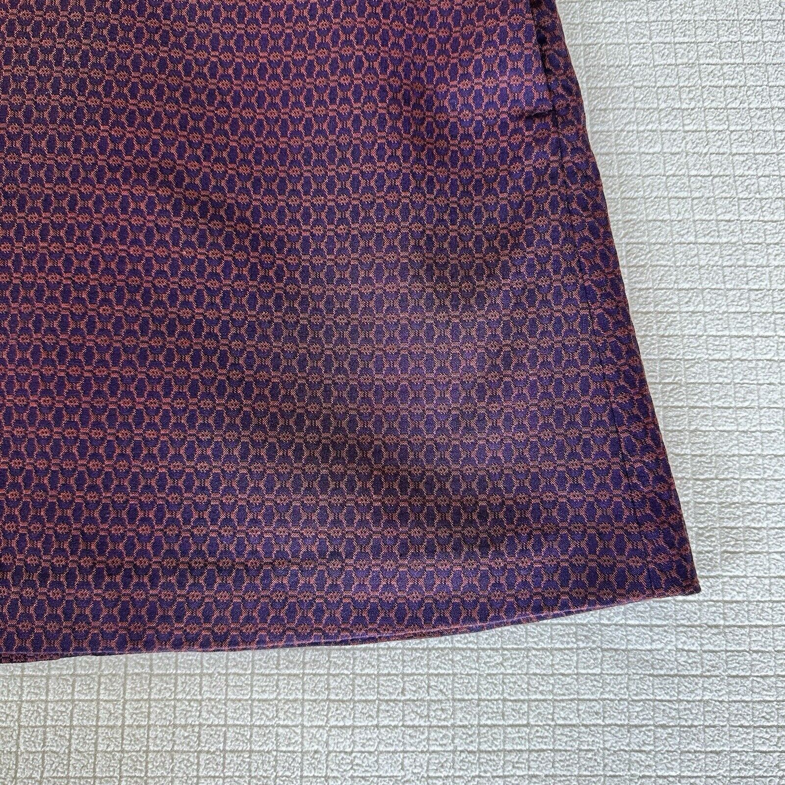 Aritzia Aritzia Wilfred A Line Mini Skirt Purple Burgundy Size 8 Size 28" / US 6 / IT 42 - 2 Thumbnail