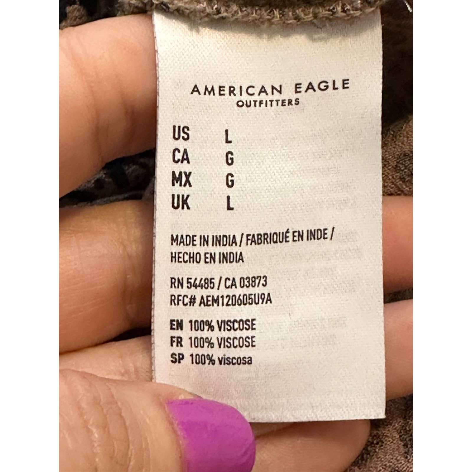 American Eagle Outfitters American Eagle animal print high rise shorts size Large Size 32" / US 10 / IT 46 - 4 Thumbnail