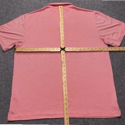 Callaway Callaway Polo Shirt Mens XL Pink Micro Stripe Opti-Dri Golf Performance Stretch Size US XL / EU 56 / 4 - 6 Thumbnail