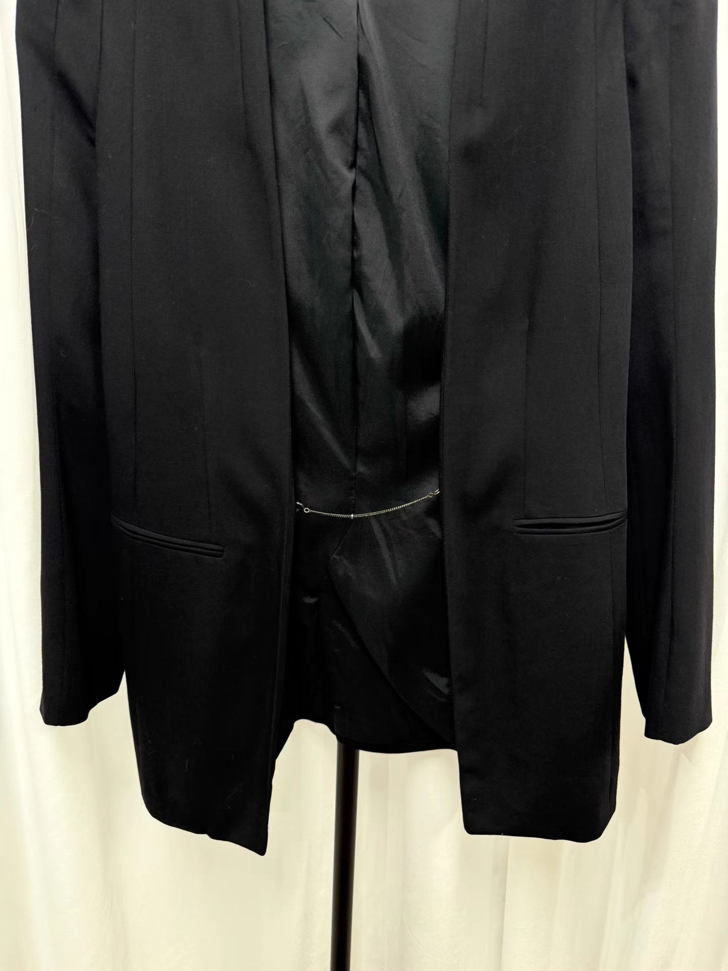 Ann Demeulemeester Ann Demeulemeester Pagoda Shoulder Chain Blazer K20 Size S / US 4 / IT 40 - 4 Thumbnail