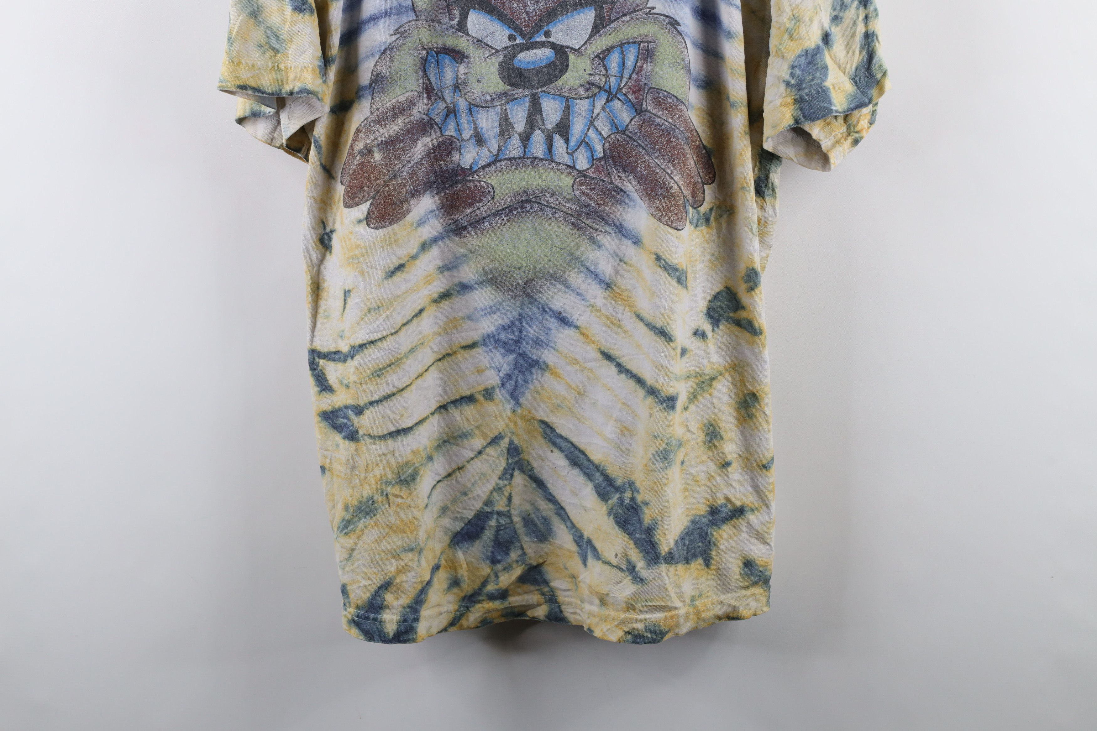 Vintage Vintage 90s Looney Tunes Wash Taz Tazmanian Devil T-Shirt Size US L / EU 52-54 / 3 - 3 Thumbnail