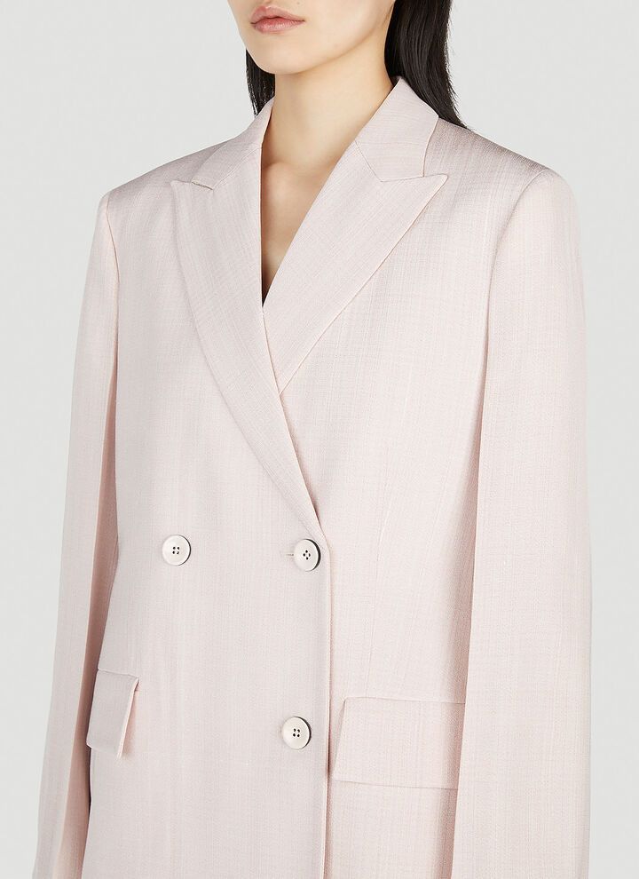 Jil Sander o1y0925 Blazer in Pink Size XXS / US 00 / IT 34 - 2 Thumbnail