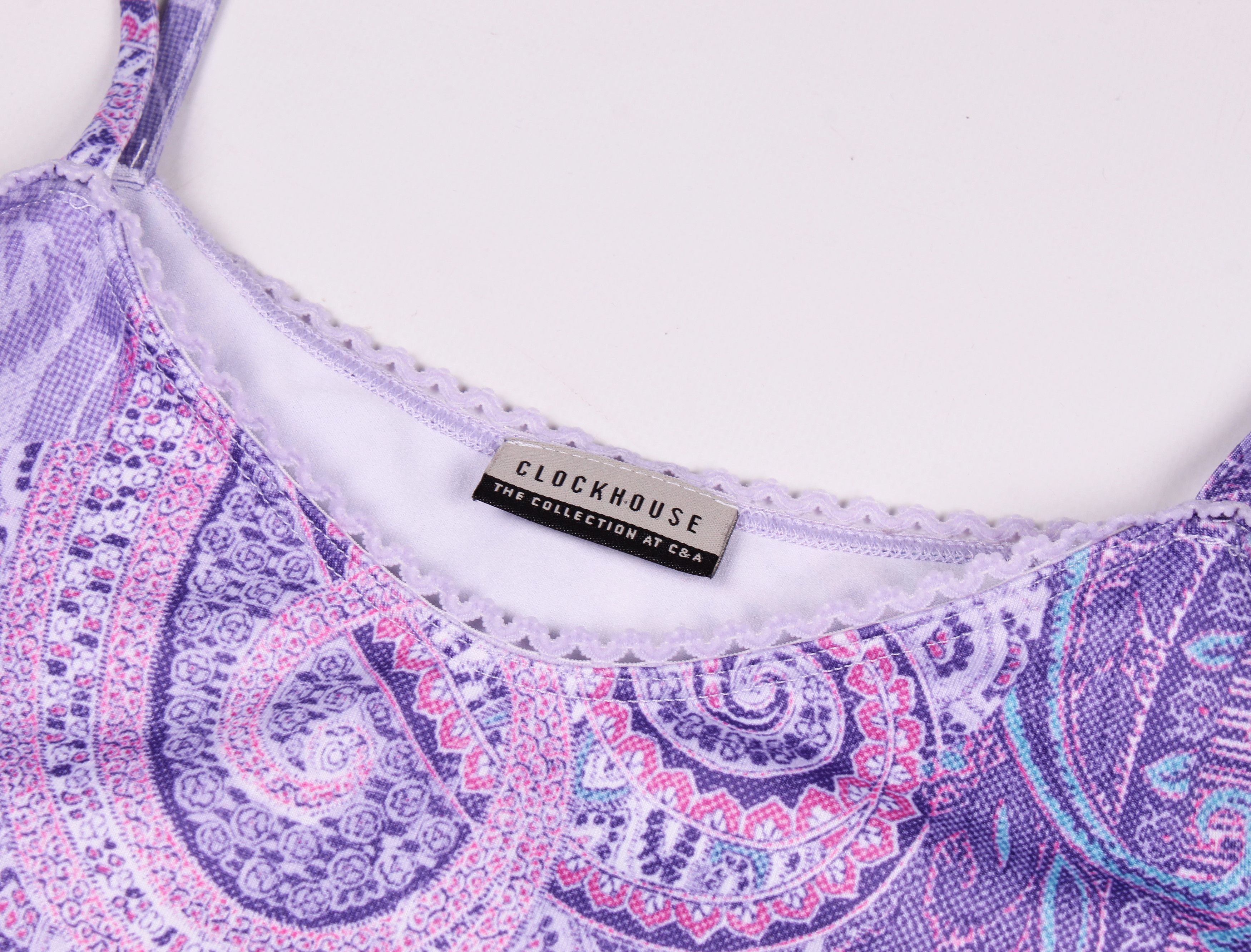 Vintage Vintage Clockhouse Y2K Paisley Boho Purple Dress Size S / US 4 / IT 40 - 6 Thumbnail