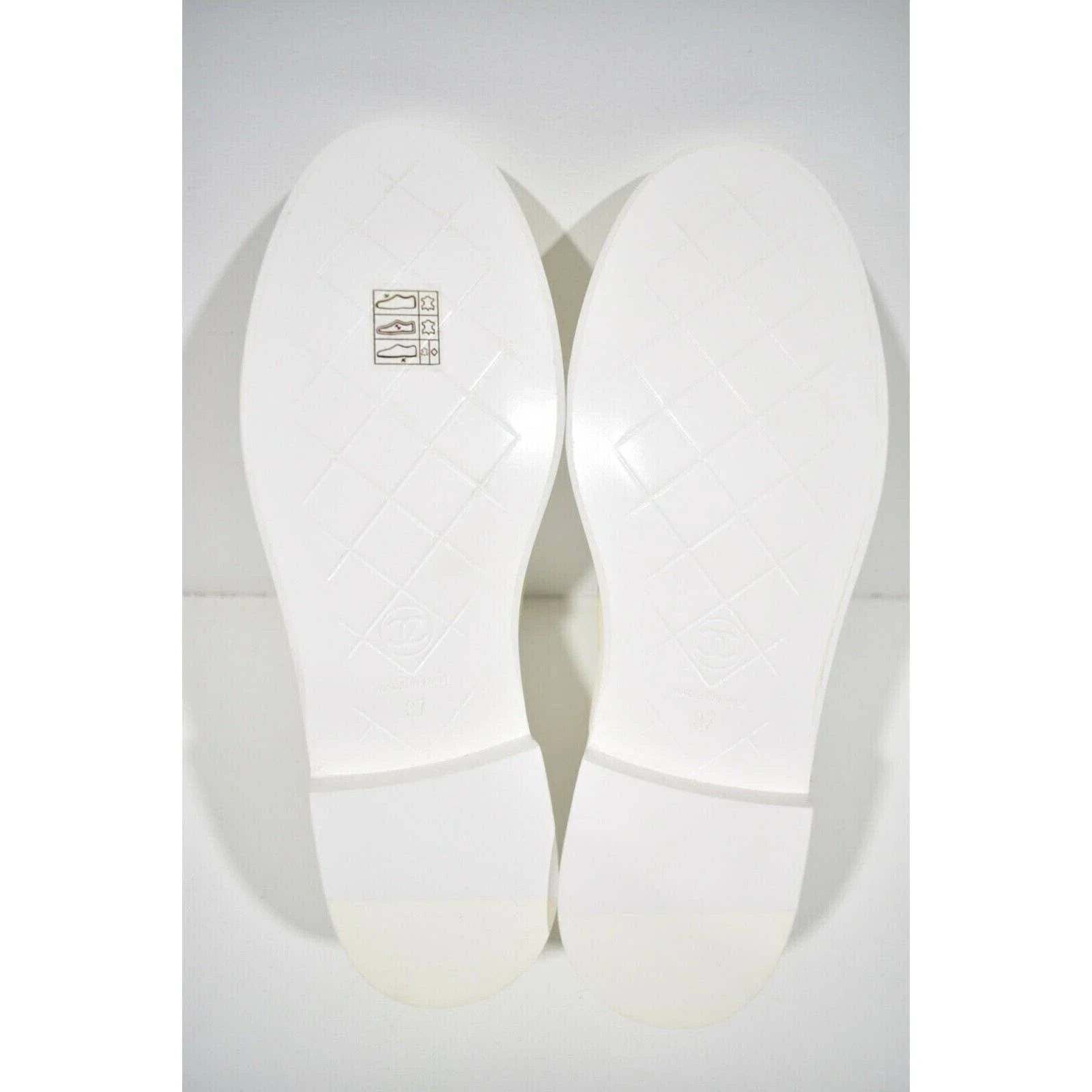 Chanel Chanel Flap Turnlock CC Logo Mule Slip On Flat Loafer 37 Size US 7 / IT 37 - 12 Thumbnail