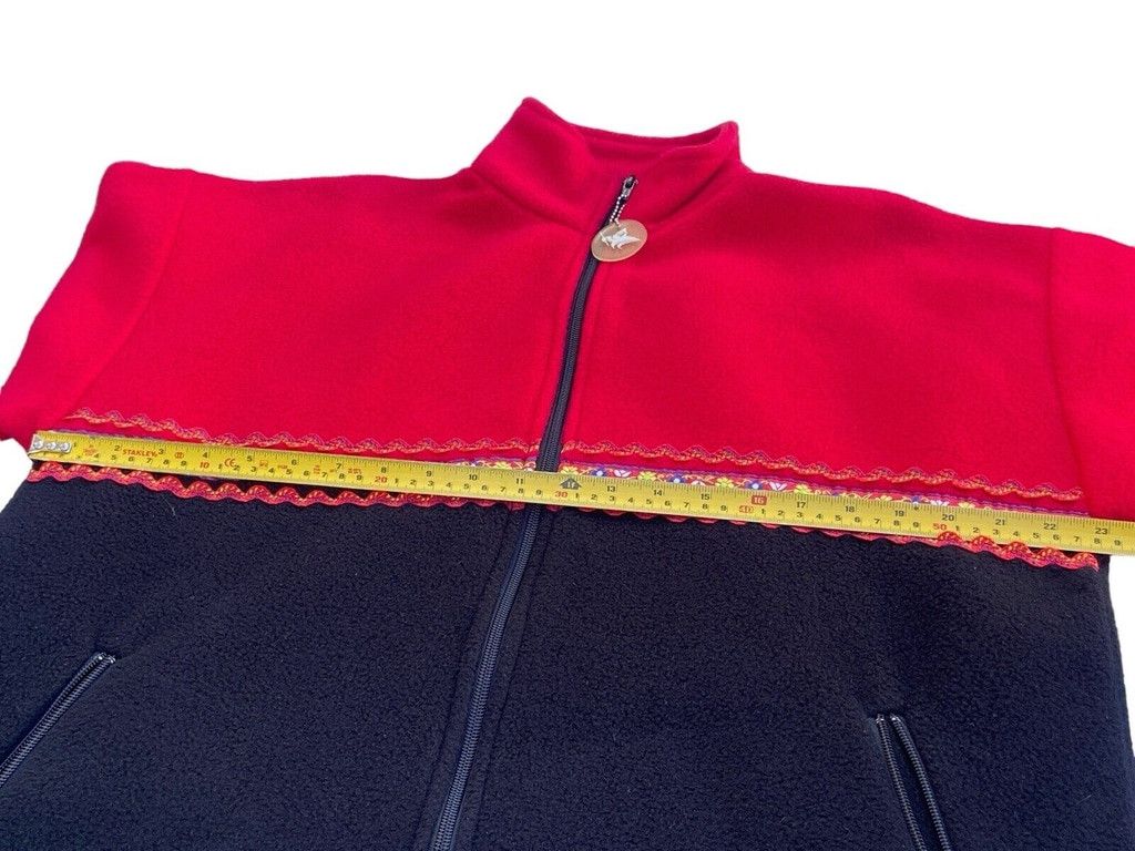 Tundra Tundra Sports Canada Full Zip Red And Black Fleece S Size US S / EU 44-46 / 1 - 7 Thumbnail