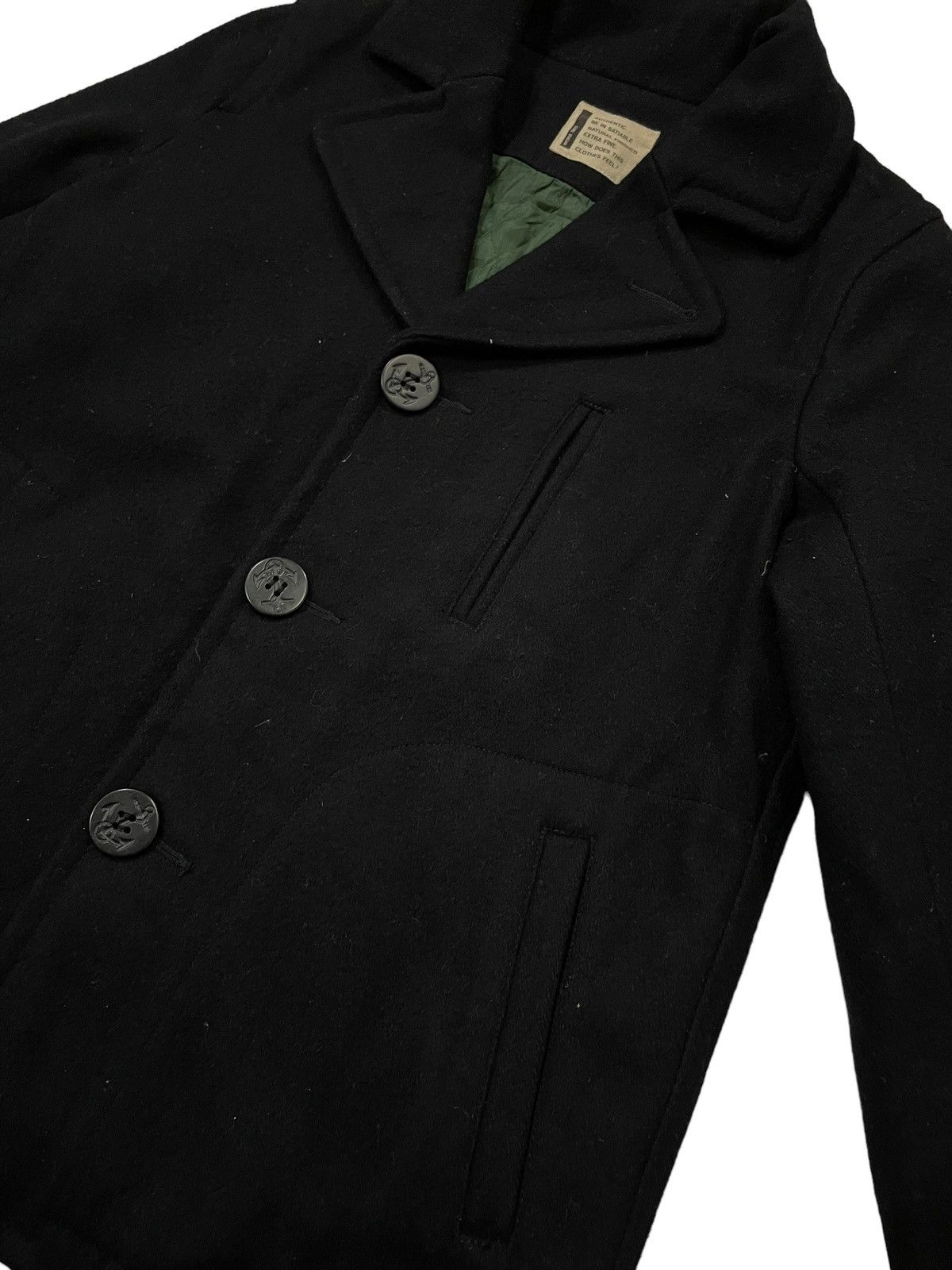 Japanese Brand Cube Sugar Wool Bondage Punk Winter Coat Jacket Size US M / EU 48-50 / 2 - 7 Thumbnail