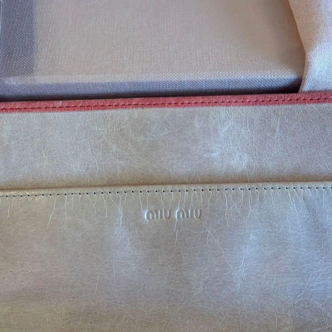 Miu Miu miu miu Women Wallet Pink Leather Long Limited Edition Designer Collection Size ONE SIZE - 4 Thumbnail
