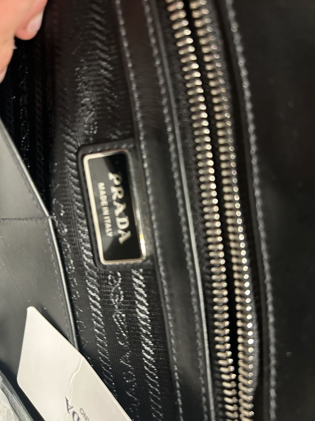 Prada Prada saffiano leather 24/7 grained laptop bag Size ONE SIZE - 15 Thumbnail