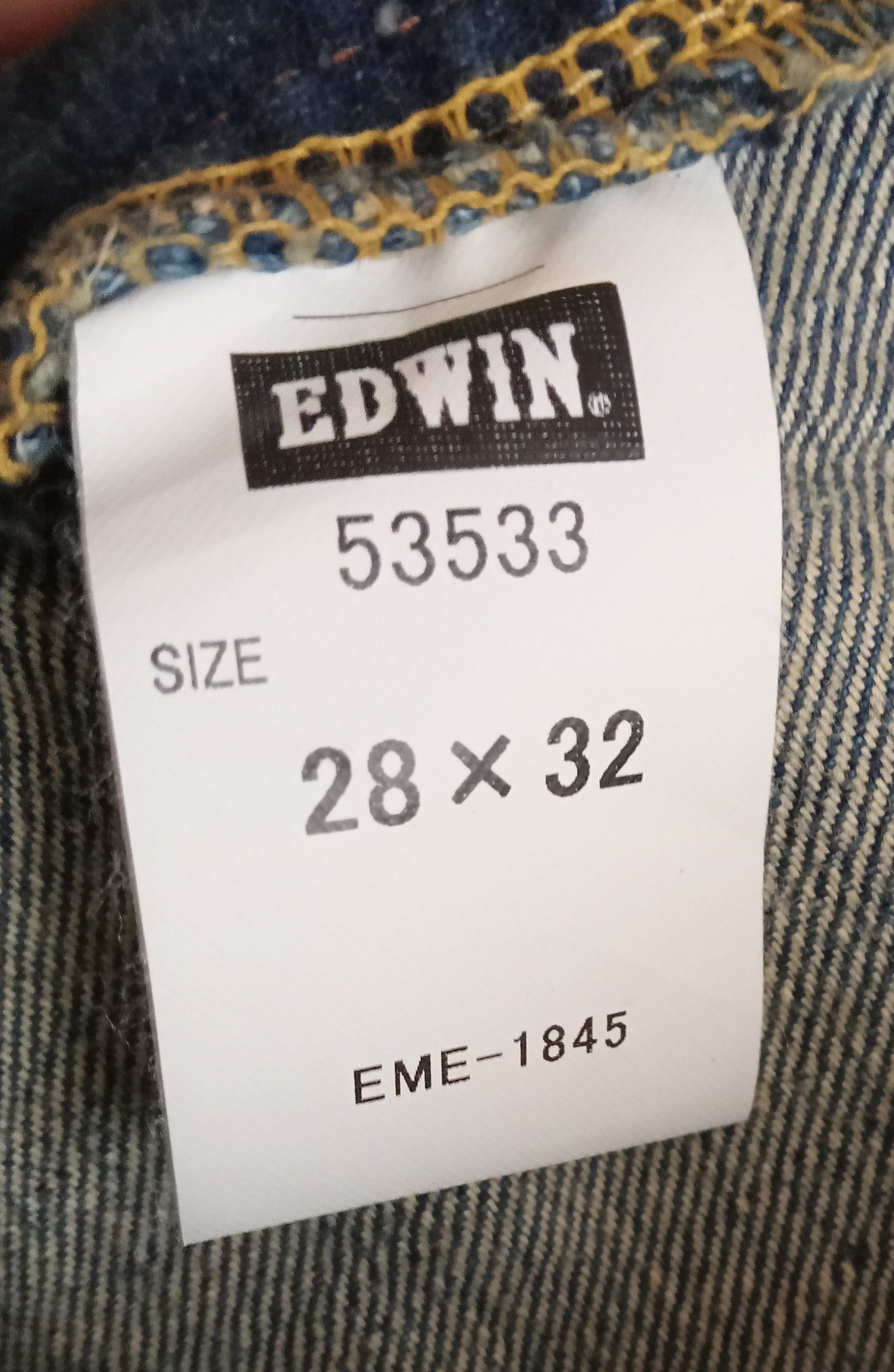 Edwin Edwin Studded and Skull Rare Design Distressed Jeans Size 30" / US 8 / IT 44 - 10 Thumbnail