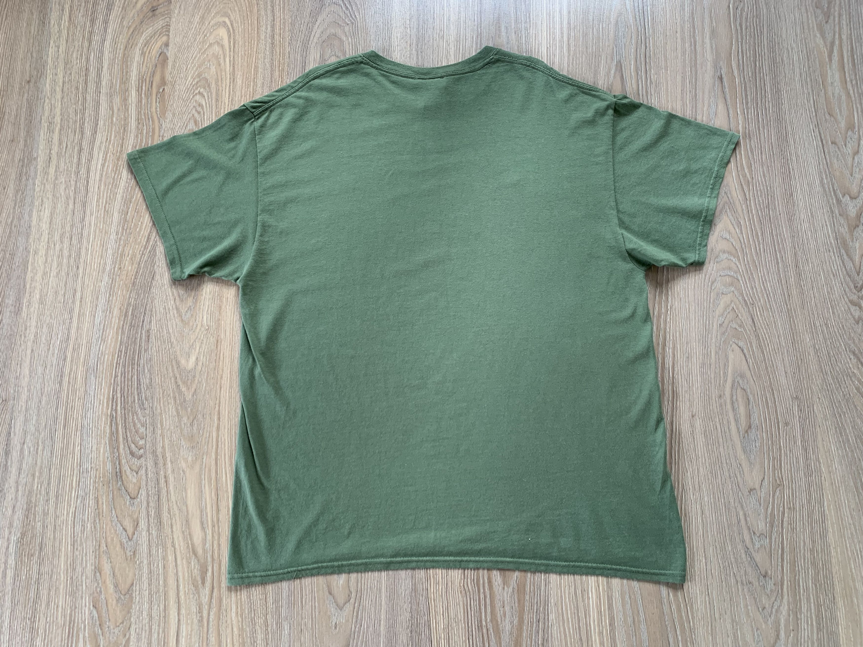 Thrasher × Vintage × Welcome Skateboards Vintage Thrasher Khaki Center Logo T-shirt Size US XL / EU 56 / 4 - 3 Thumbnail