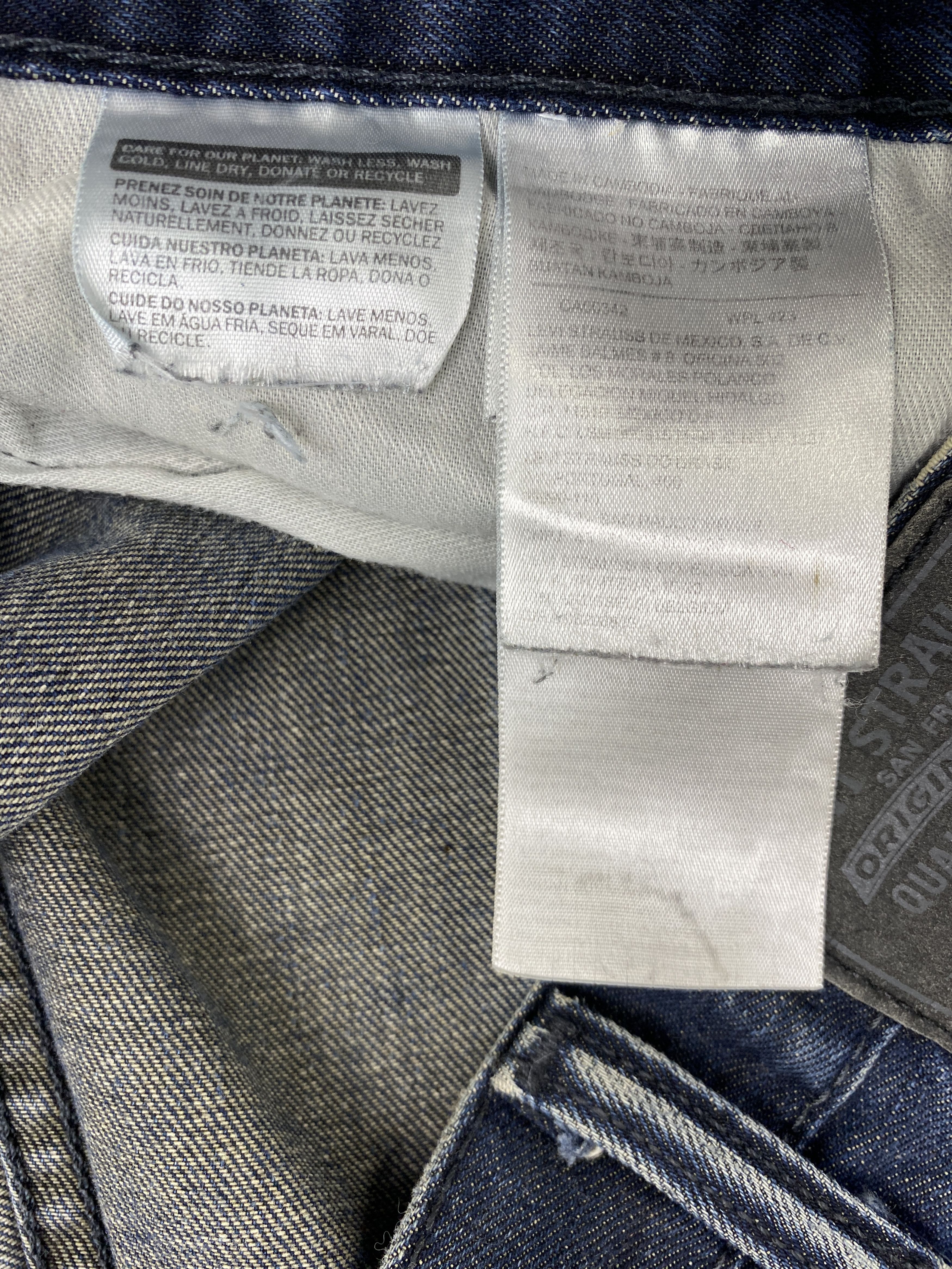 Levi's Vintage Dirty Levis 505 Faded Blue Jeans S0037 Size US 40 / EU 56 - 7 Thumbnail