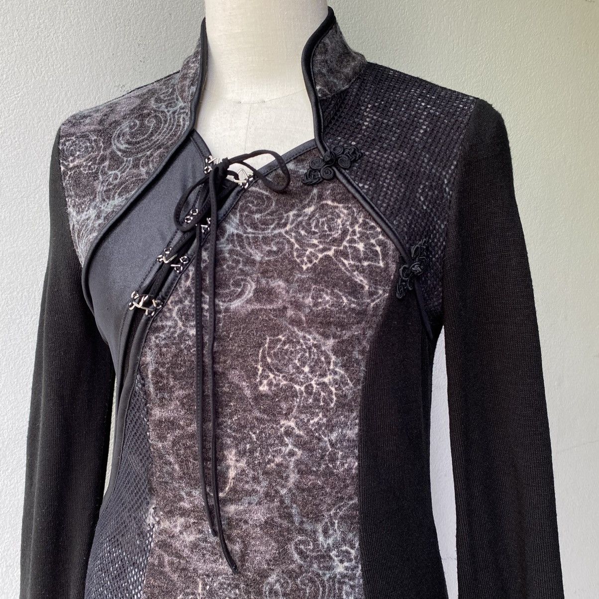 Japanese Brand OZZ CROCE Y2K Punk Noir Enchantress Dress Size M / US 6-8 / IT 42-44 - 7 Thumbnail