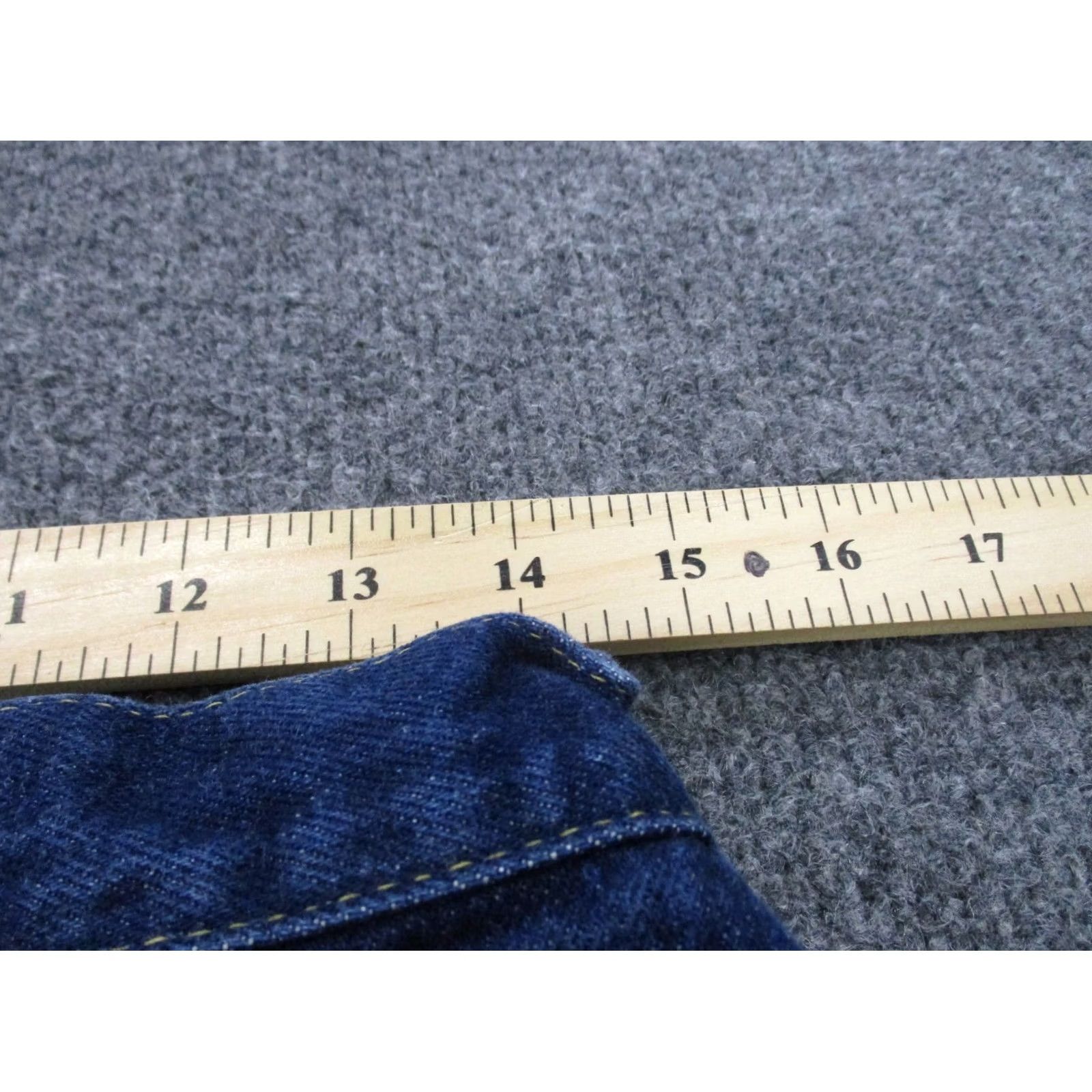 Lee Lee Jeans Womens 16 L Straight Jeans Blue Cotton Denim Vintage 80s Regular Mens? Size 28" / US 6 / IT 42 - 7 Thumbnail