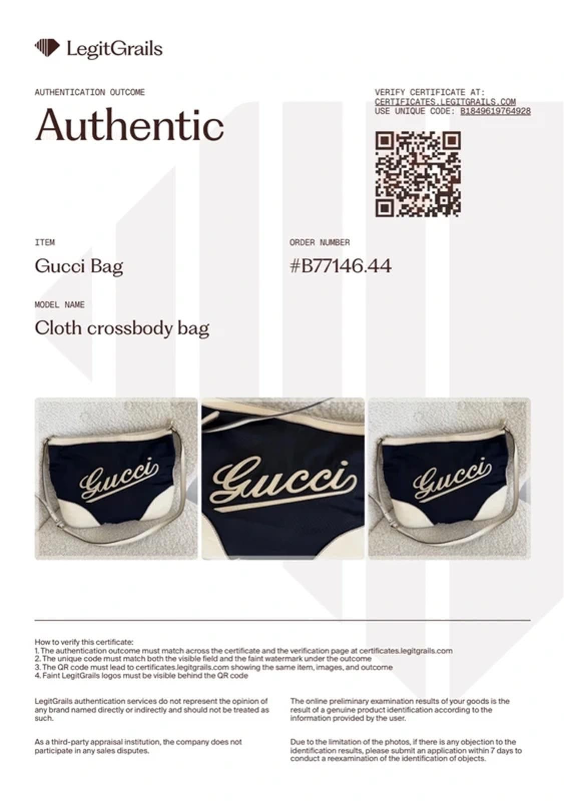 Gucci Gucci Script Logo Shoulder / Crossbody Bag Size ONE SIZE - 4 Thumbnail