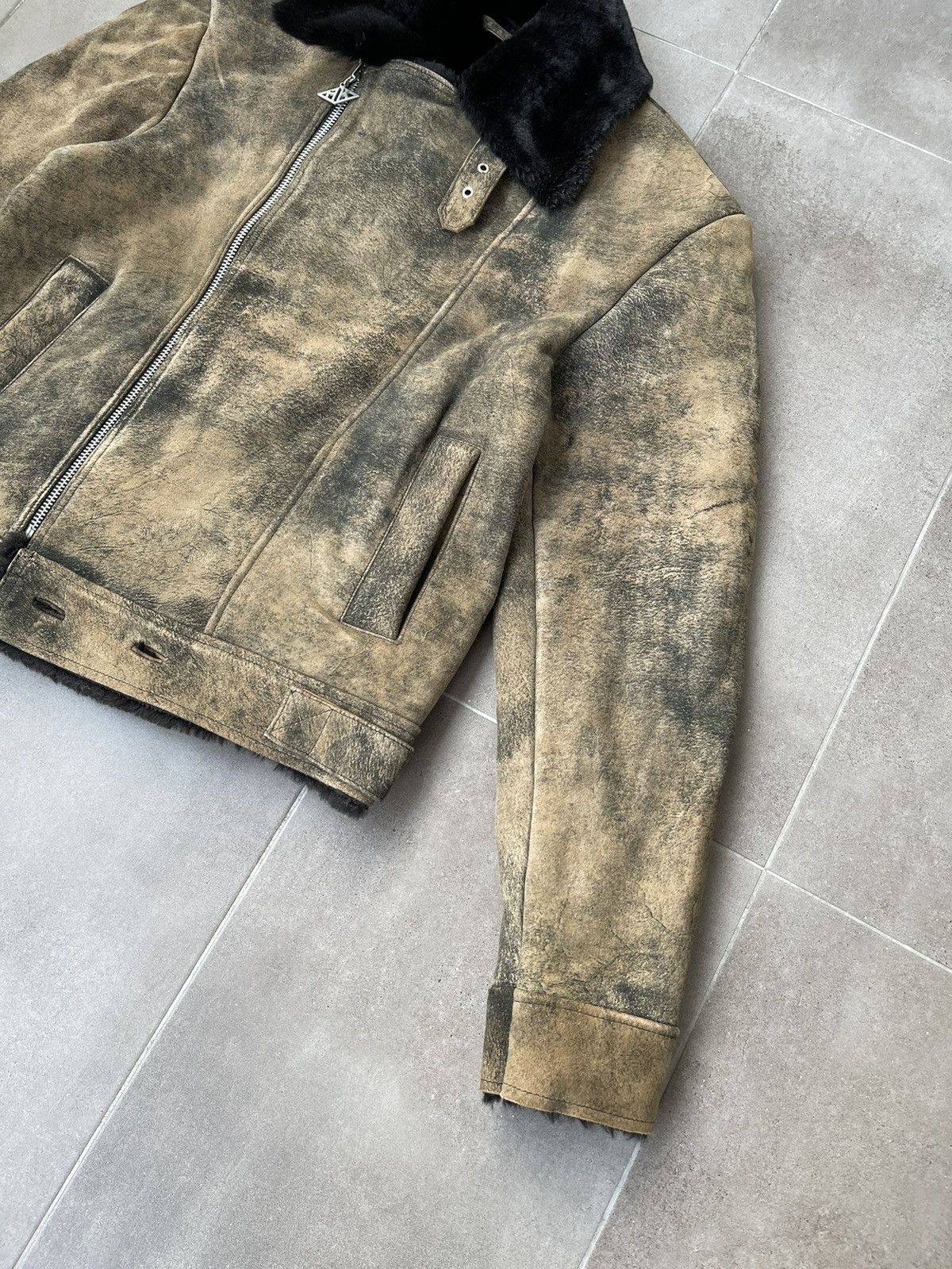 Han Kjobenhavn !DS! FW22 Han Kjobenhavn Goat Leather Rust Shearling Jacket Size US M / EU 48-50 / 2 - 10 Thumbnail