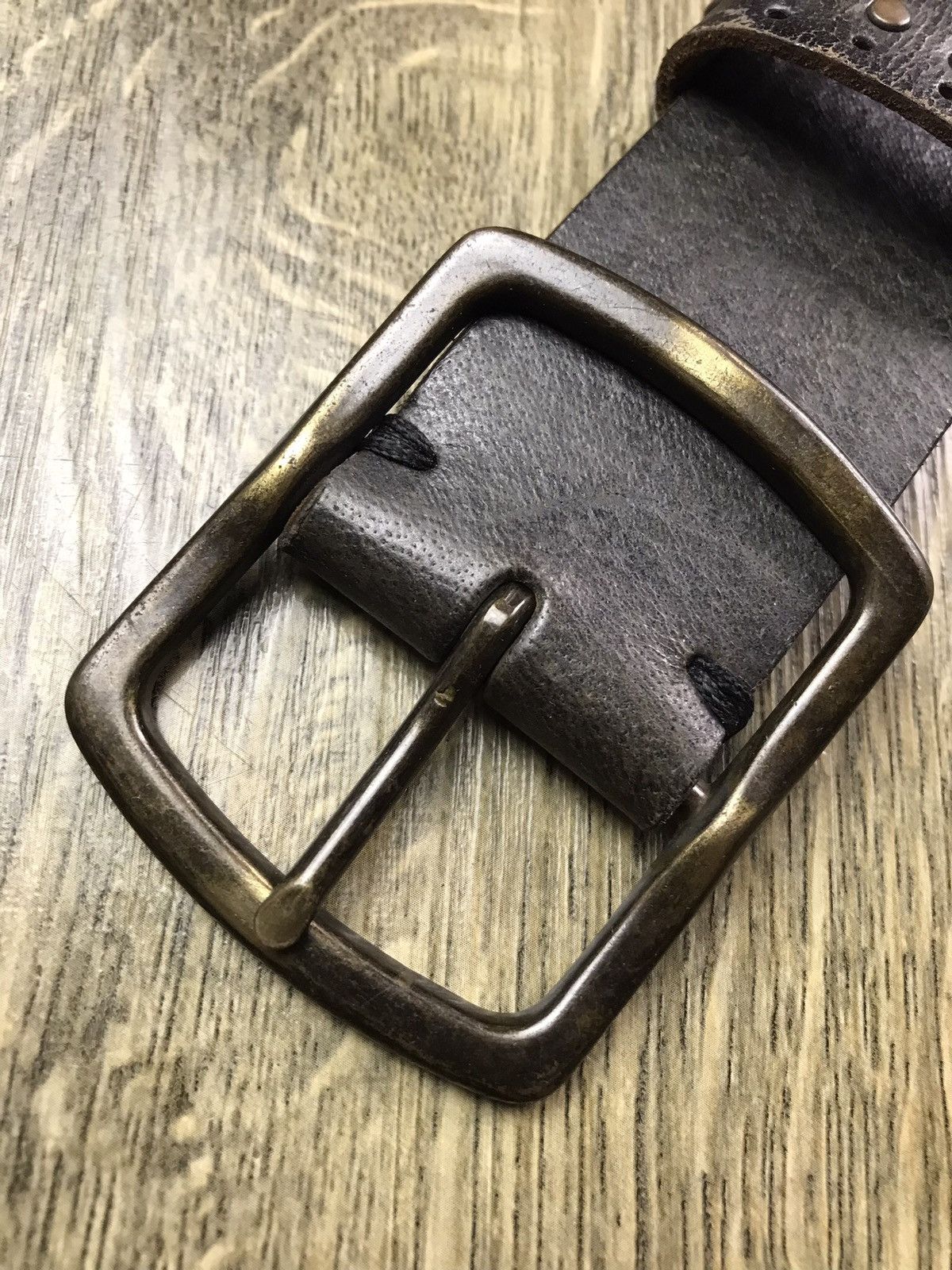Japanese Brand × Leather STUDDED LEATHER WAIST BELT STEAMPUNK Size ONE SIZE - 9 Thumbnail
