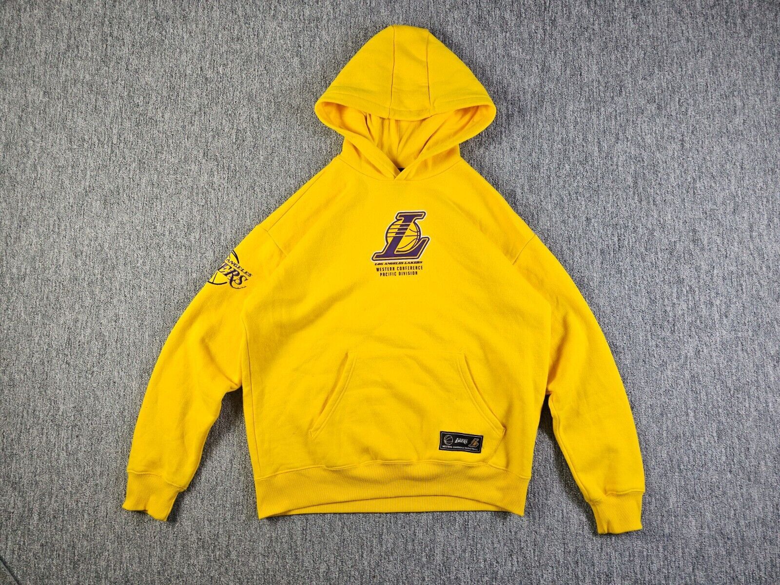 NBA NBA Lakers Hoodie by Josh Denzel Oversized Yellow M Size US M / EU 48-50 / 2 - 1 Thumbnail
