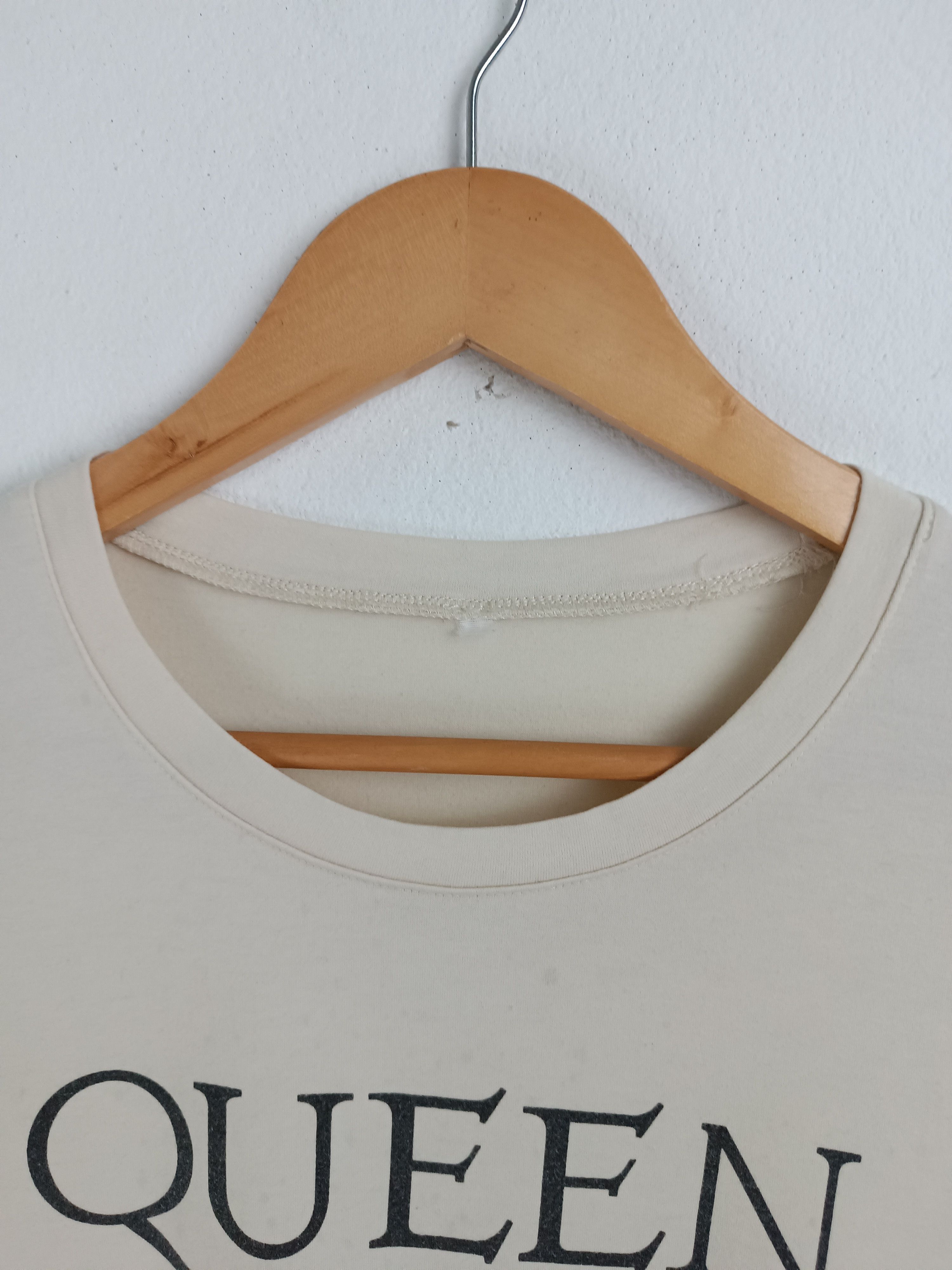Vintage VINTAGE QUEEN FREDDIE MERCURY LOGO TEE zeppelin kiss acdc Size US S / EU 44-46 / 1 - 17 Thumbnail