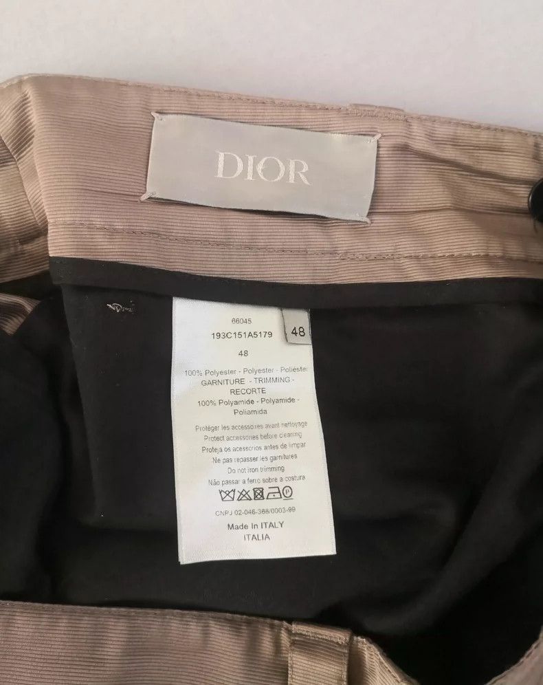 Dior Dior Co-branded lock-button functional workwear casual shor Size US 32 / EU 48 - 3 Thumbnail