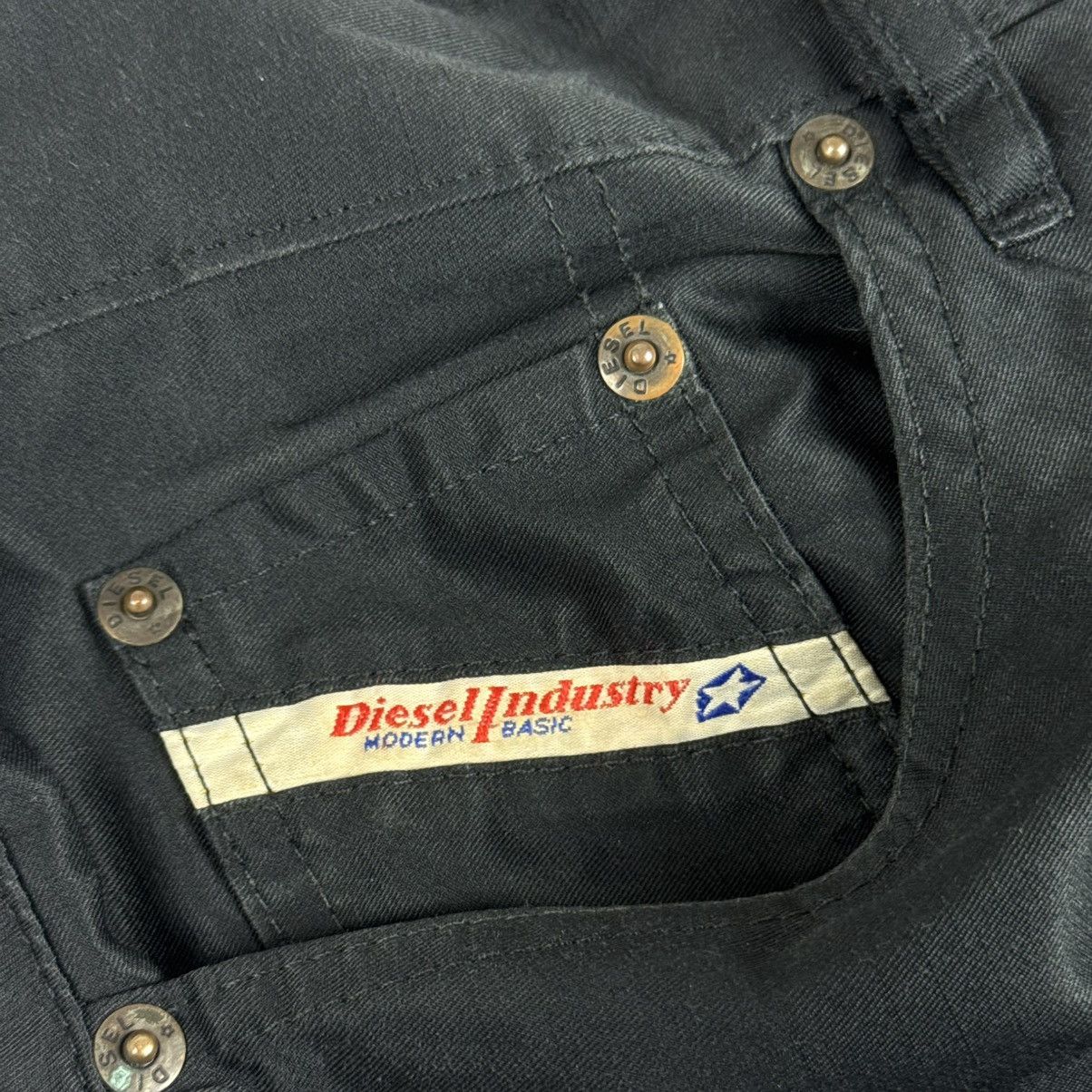Diesel Diesel Basic Pants Black Straight Leg / Denim Division Size US 31 - 6 Thumbnail